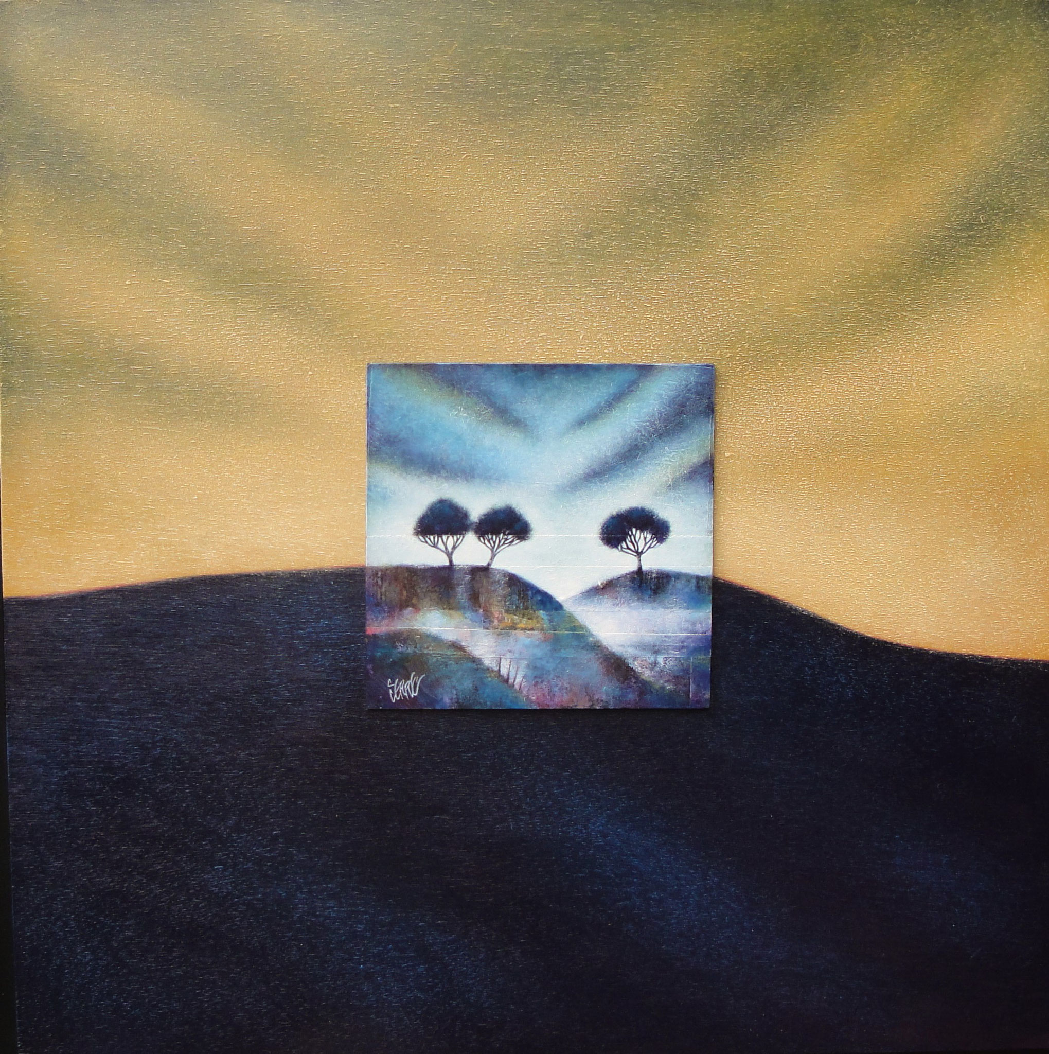 Paysage épuré 4 60X60 vendu