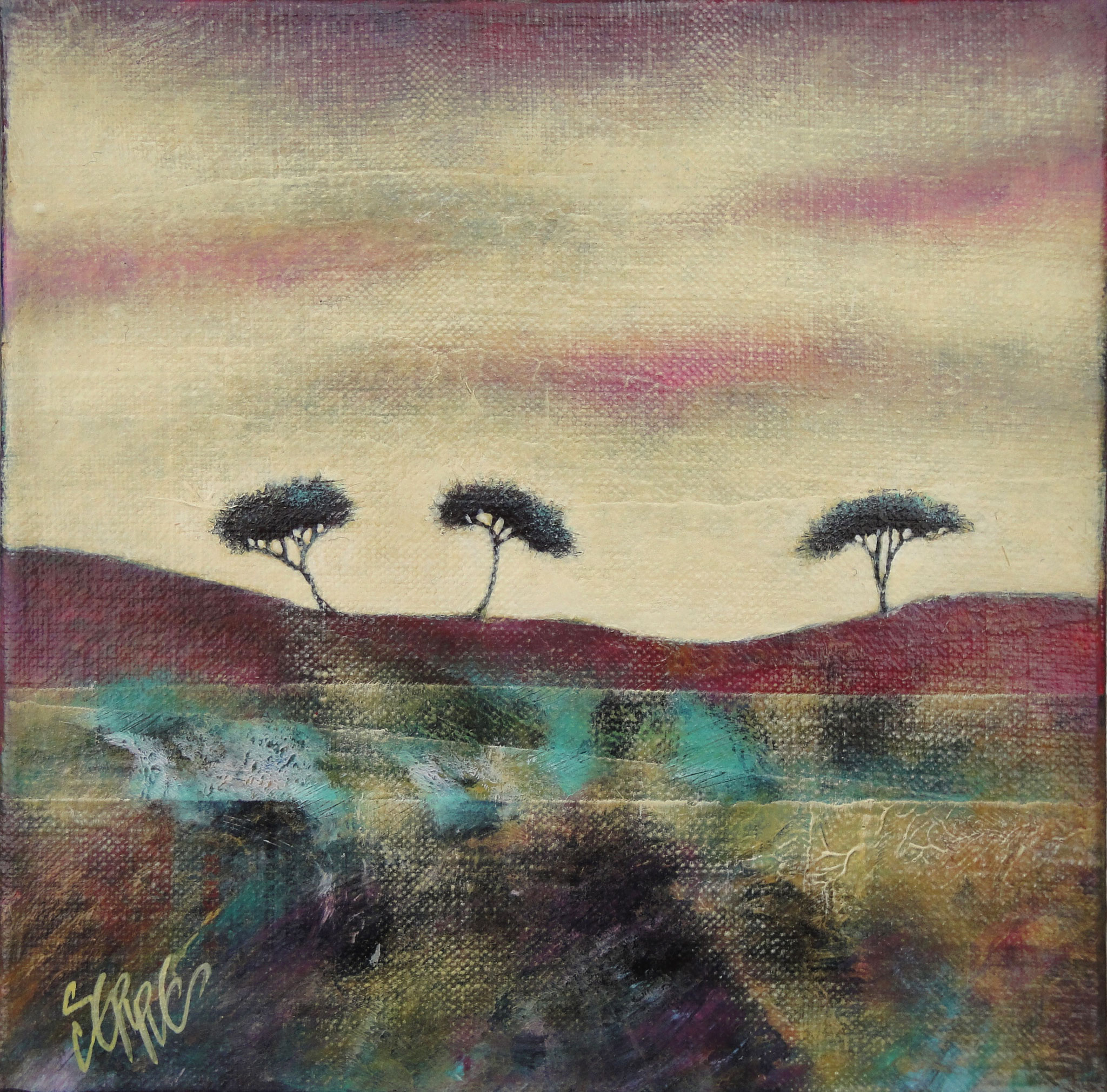Deux plus un 20X20 vendu