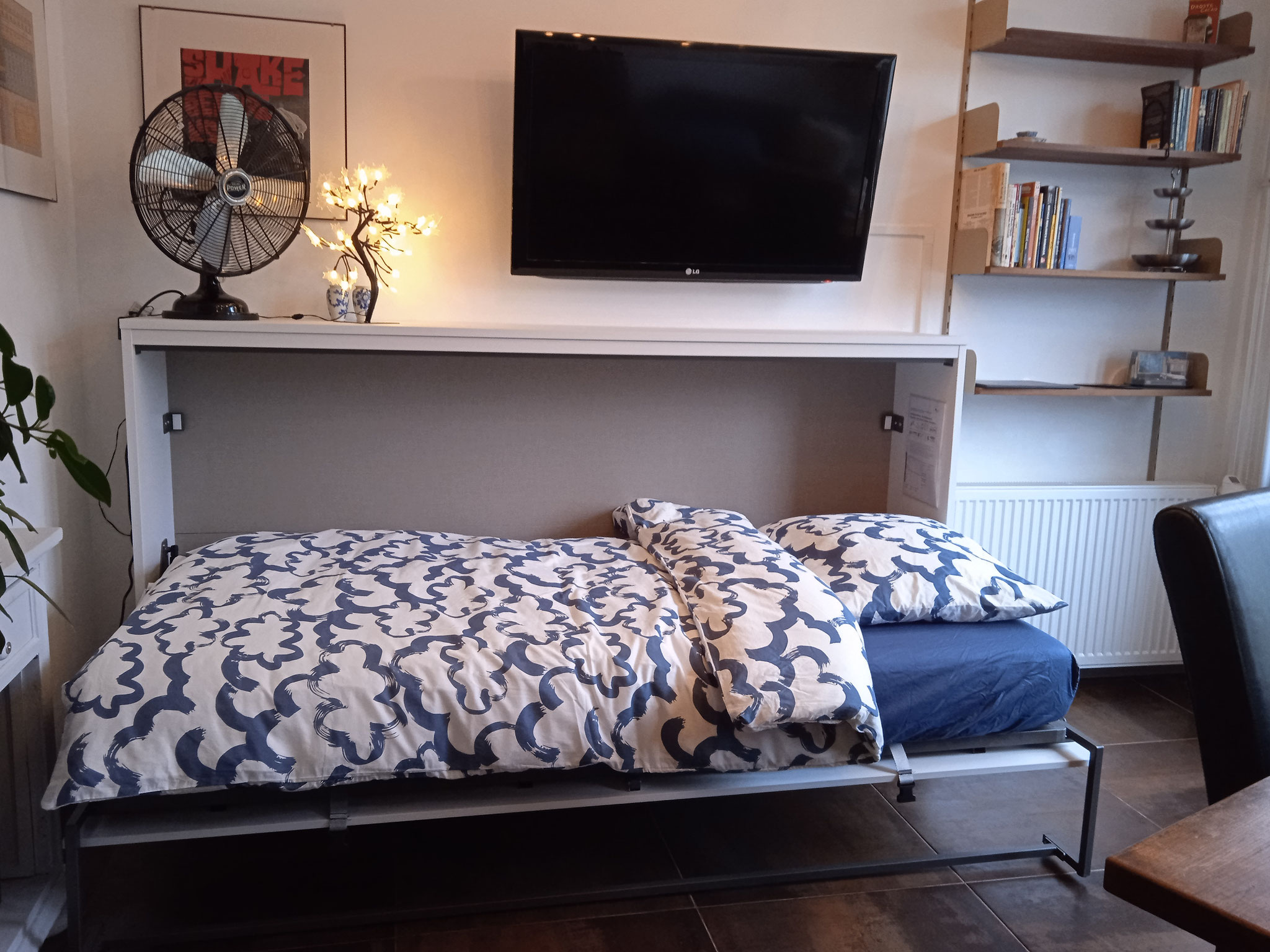 La cama plegable