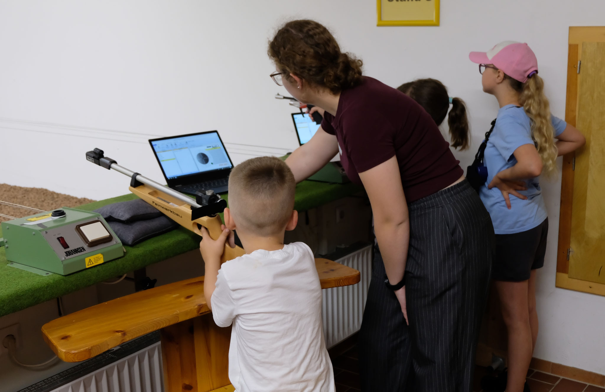 Lichtgewehr und -Pistole