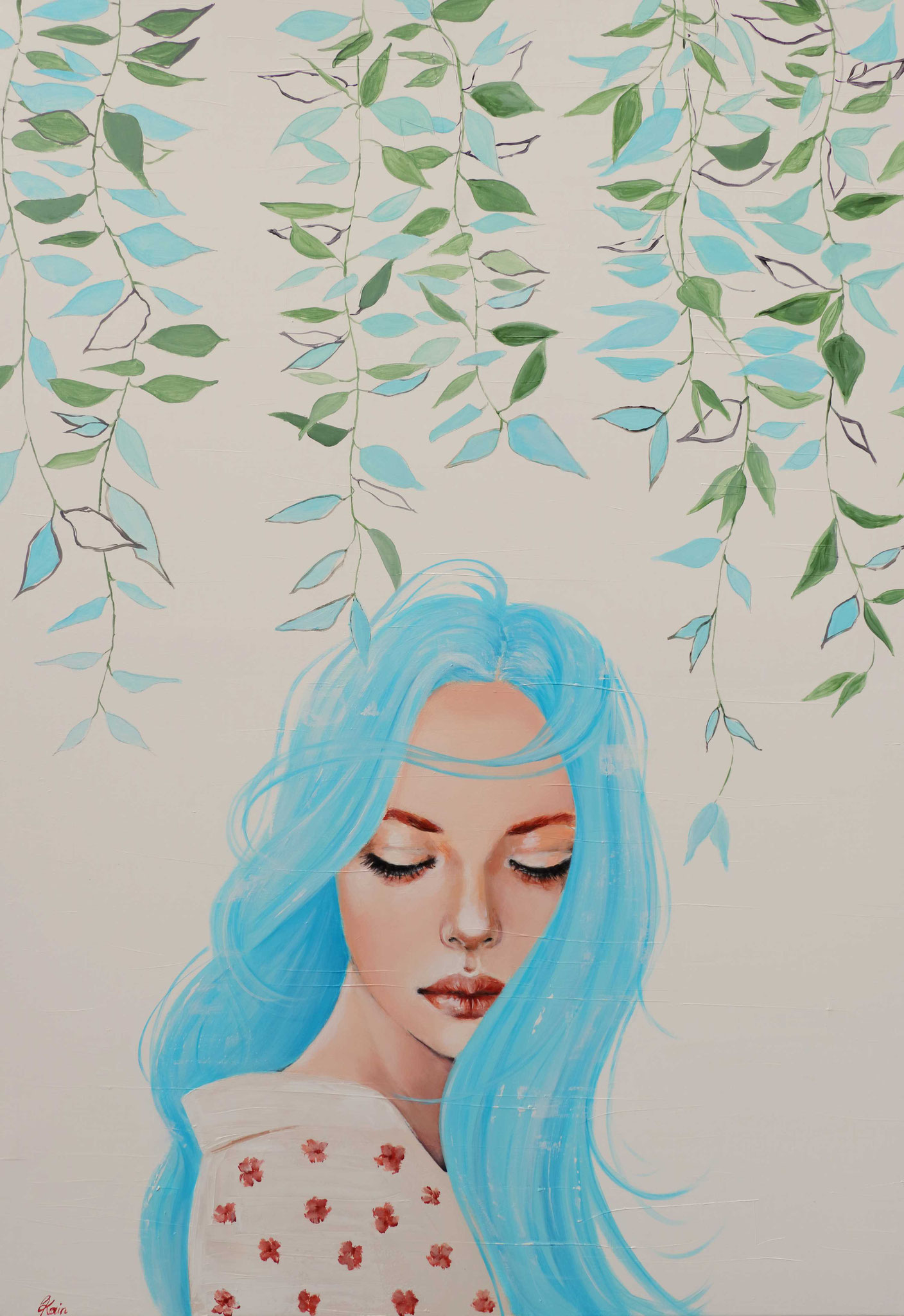 "Unforgettable" 100 x 70 cm, Acrylic on canvas