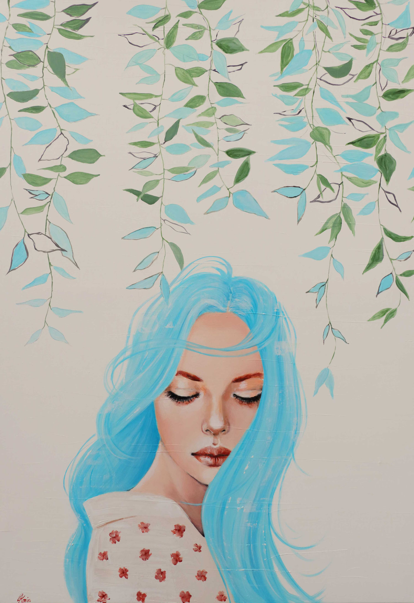 "Unforgettable" 100 x 70 cm, Acrylic on canvas