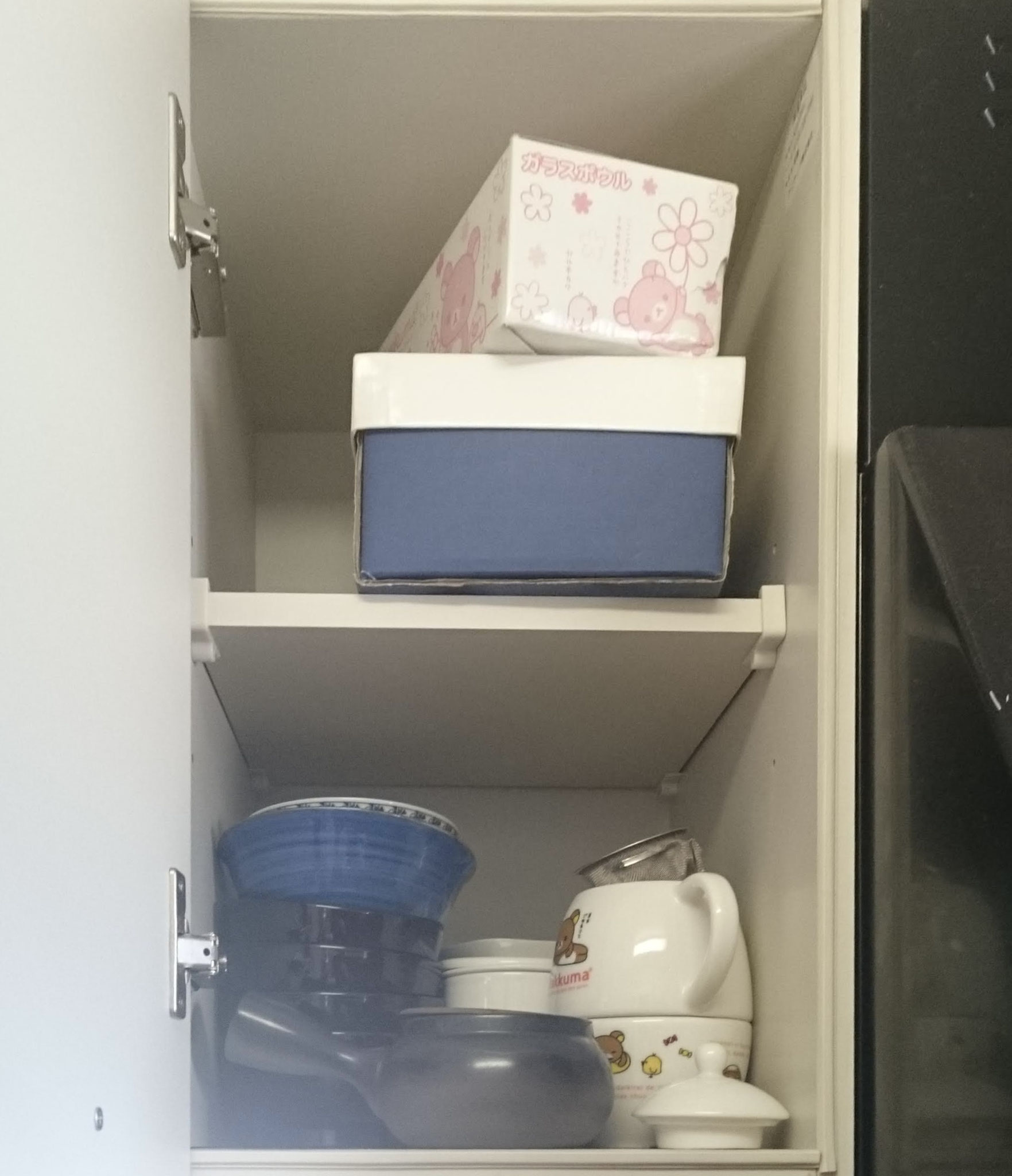 作業台上戸棚 Before