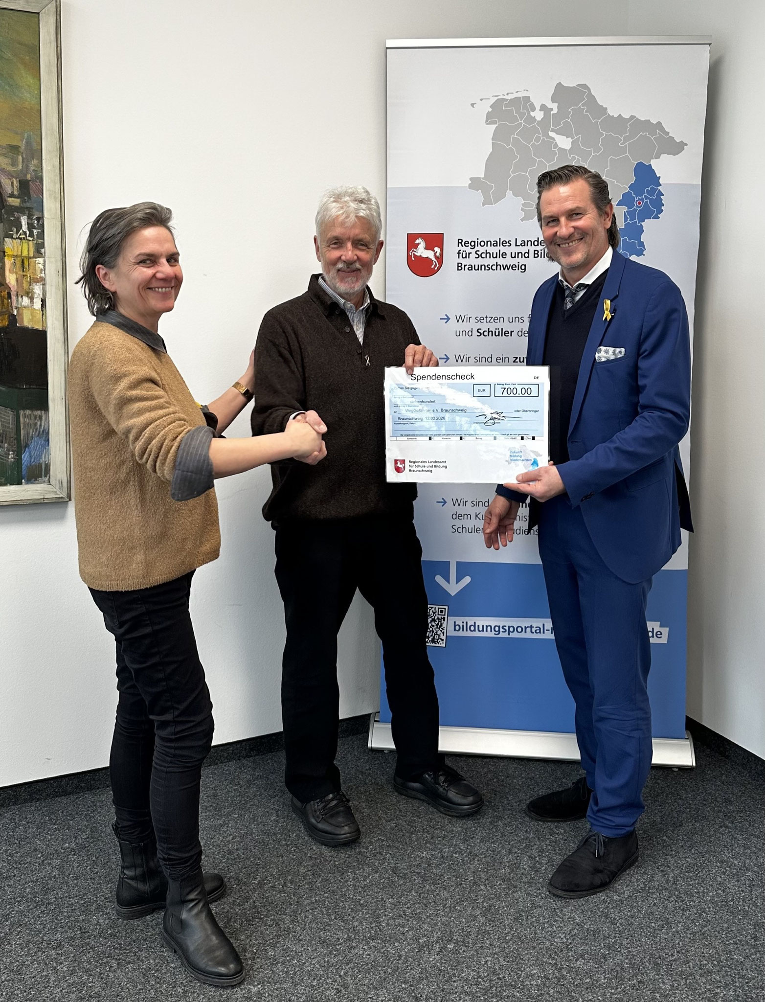 Dr. Kathrin Leske, Dr. Lampe und Torsten Glaser