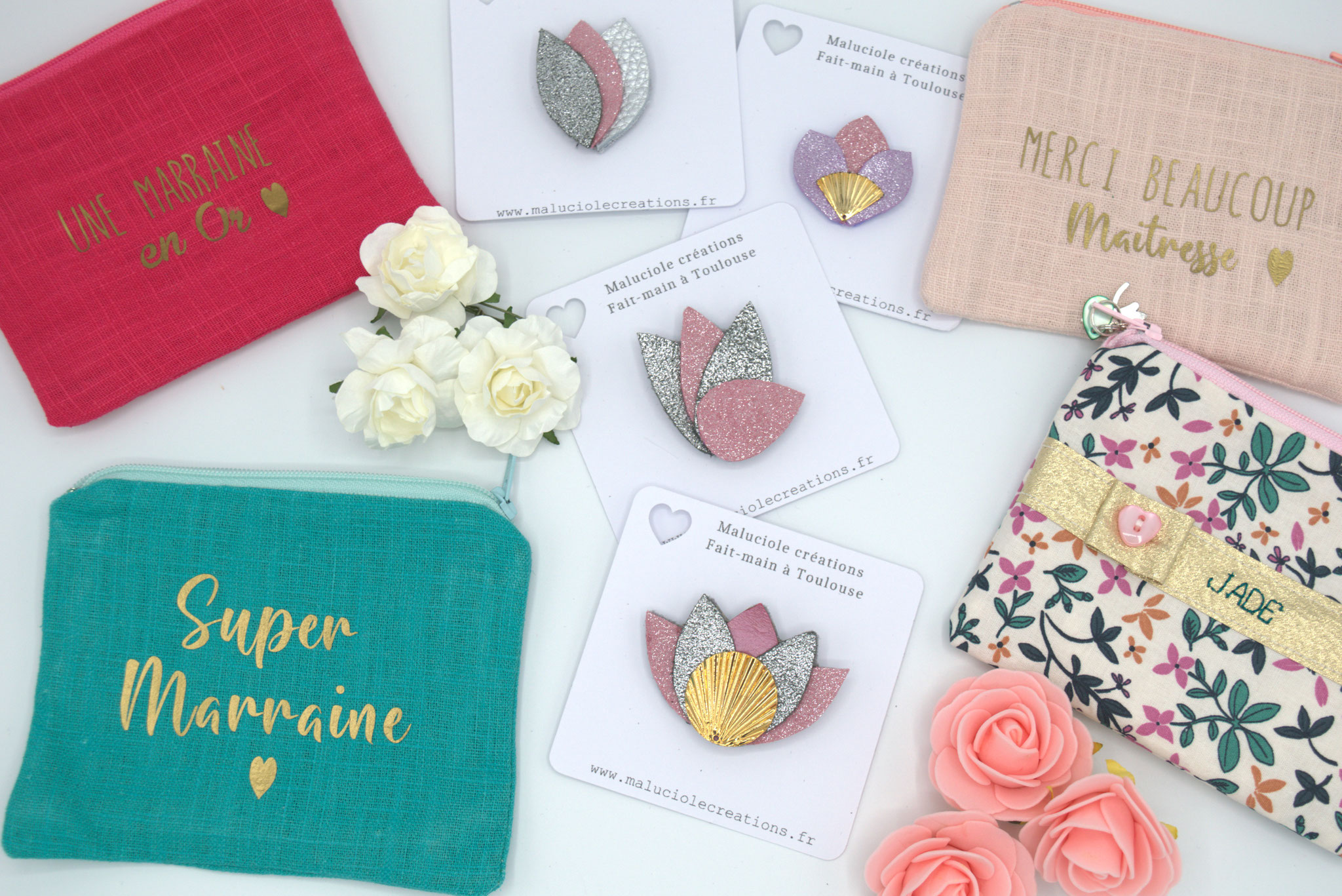 Pochette de remerciement à personnaliser