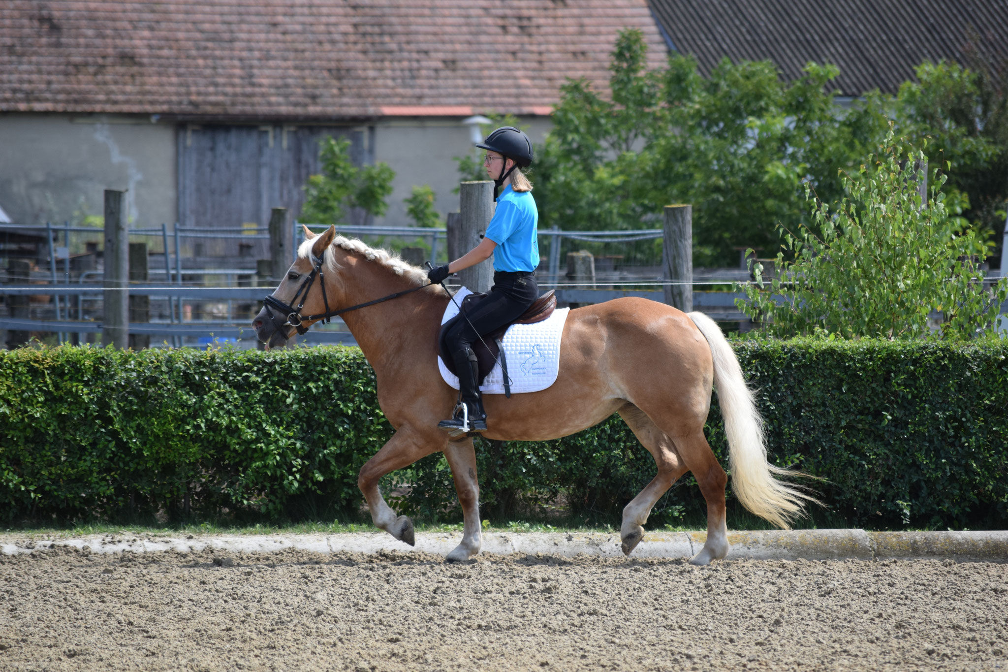 Lara mit Konny