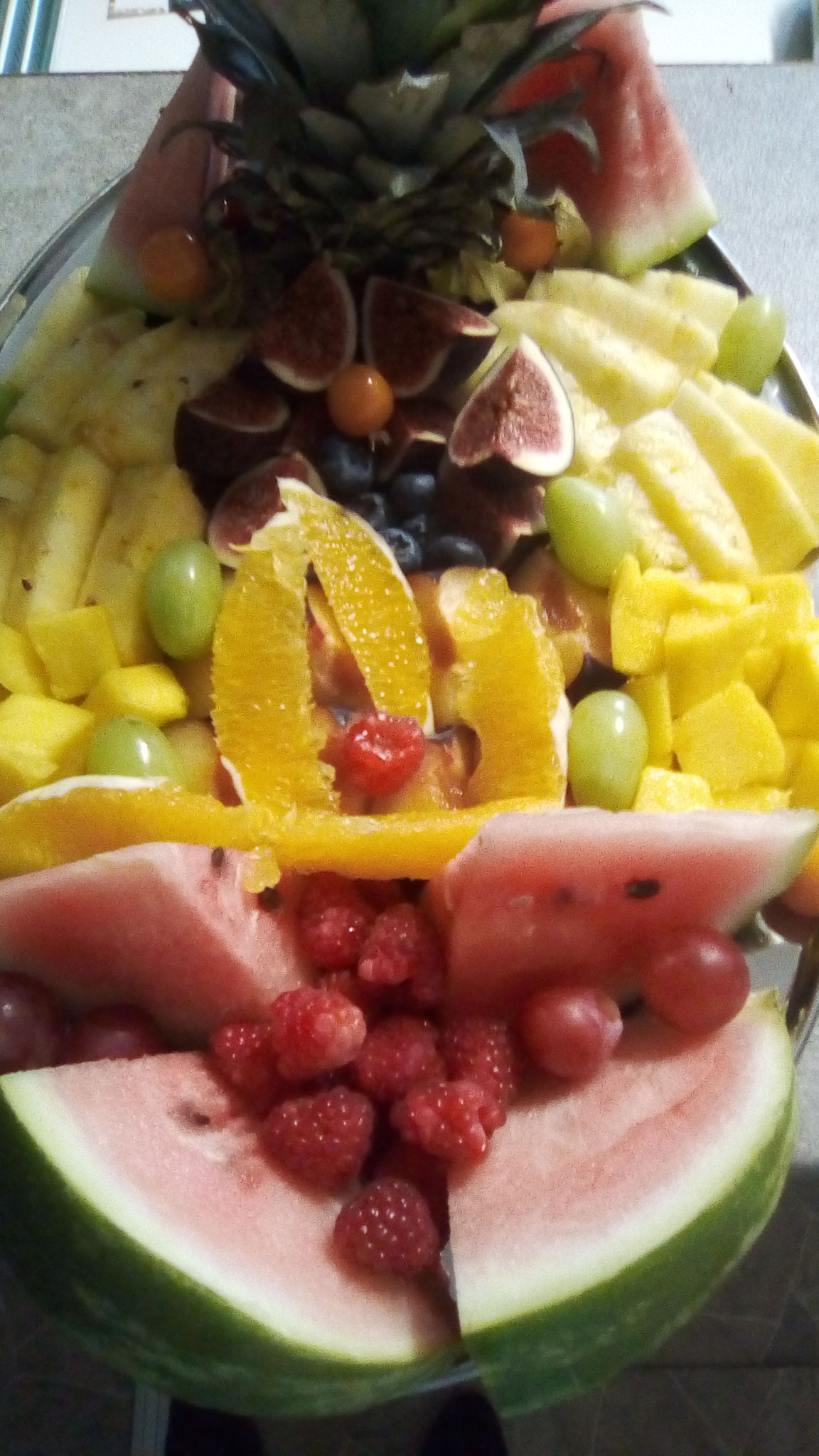 Käse - Obst - Platte