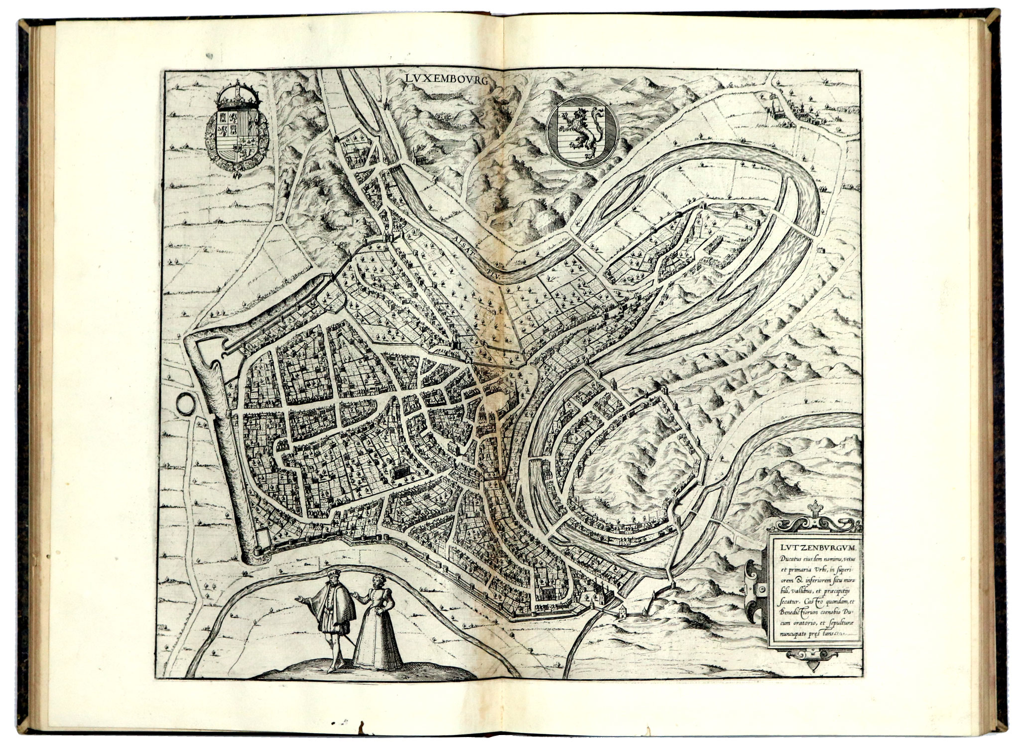 Adjugé 87 750 € - ATLAS de BRAUN & HOGENBERG, Théâtre des Cités du Monde, 4 volumes in folio, Cologne 1574