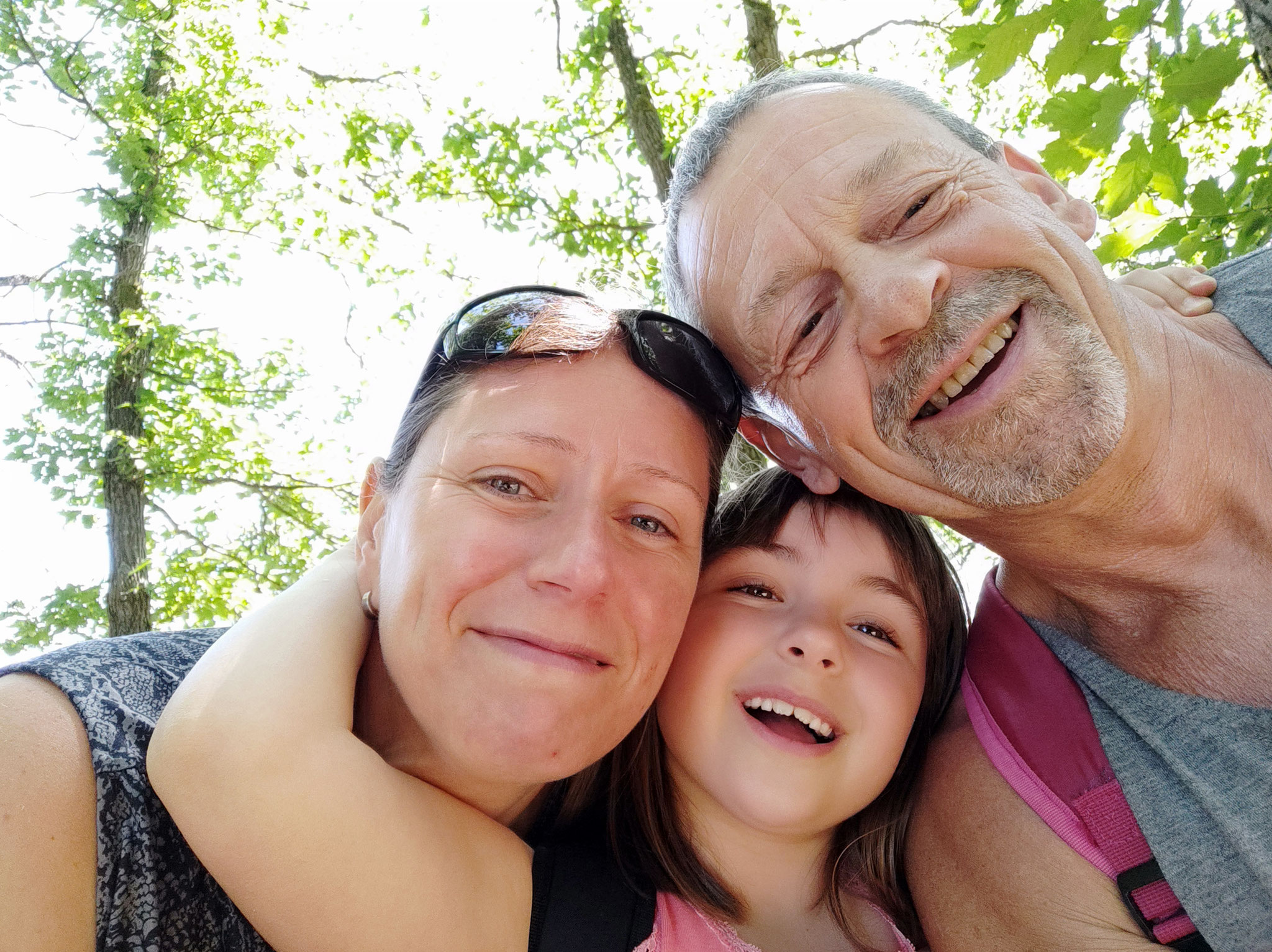 Das sind Frida 7 Jahre, Verena und Paco 13.Juni 2021 13:38