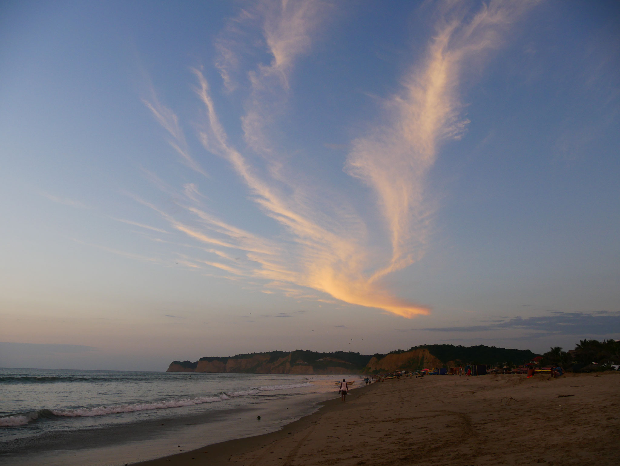 Sonnenuntergang in Canoa