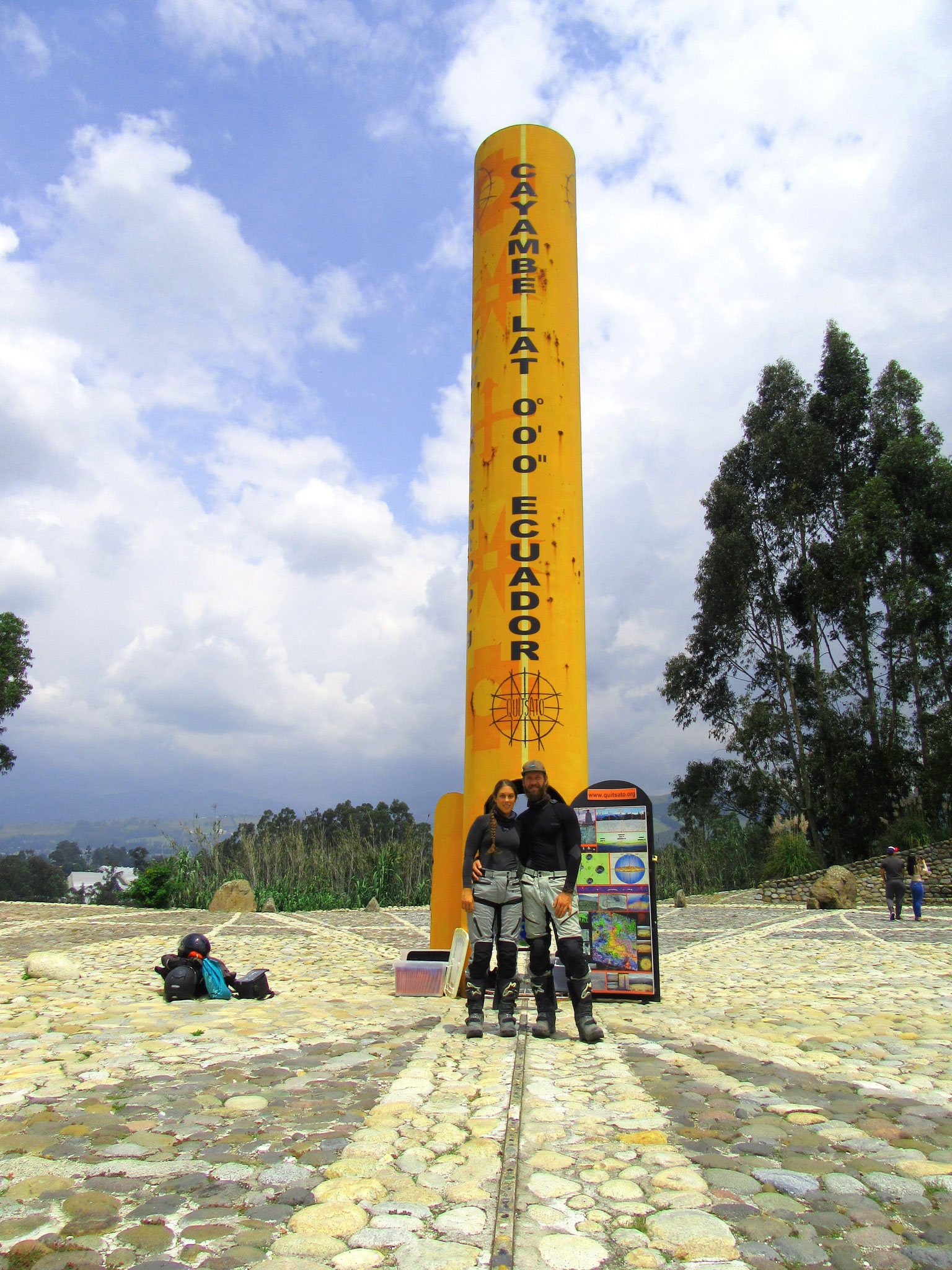 Crossing the equator