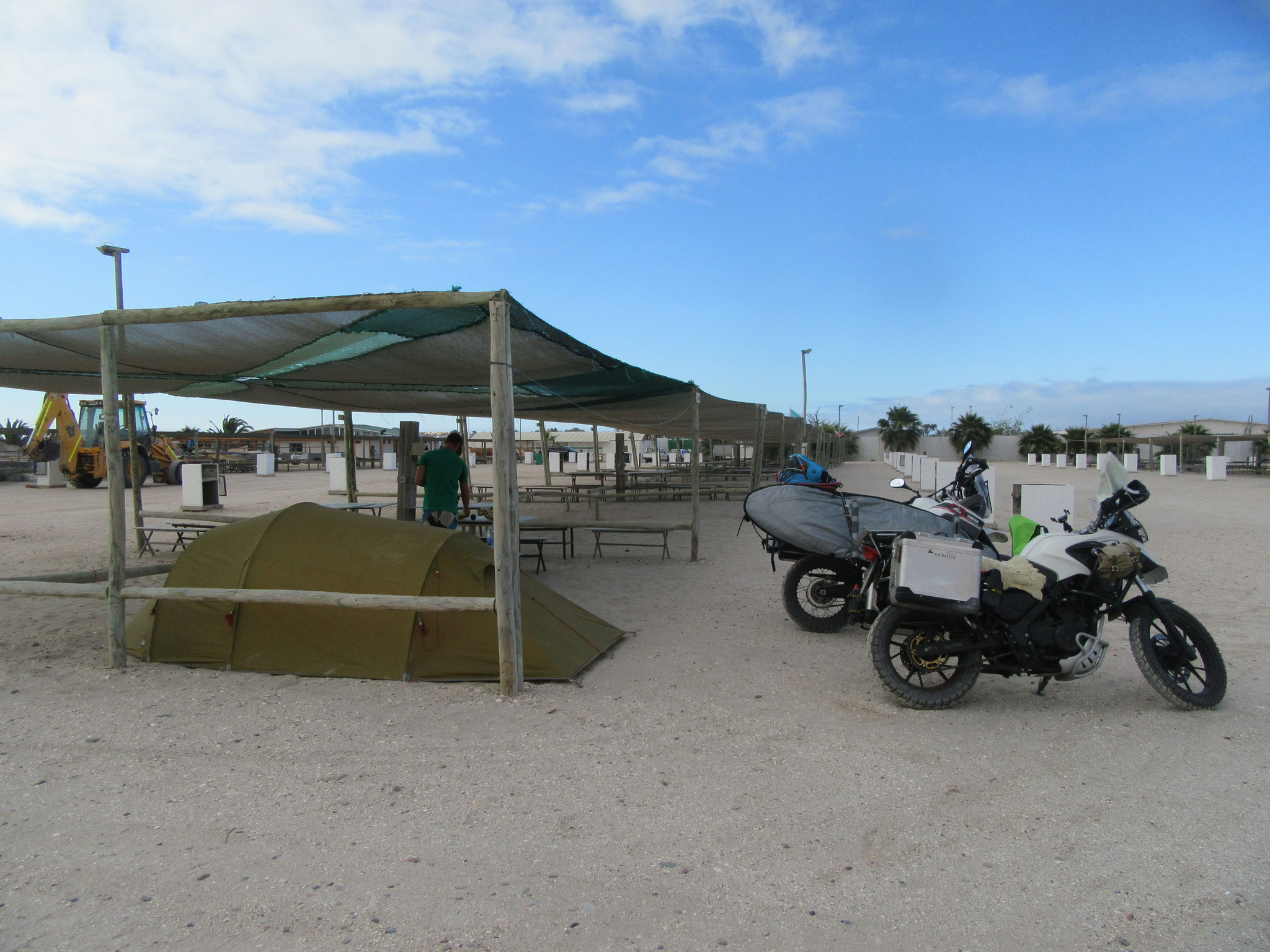 Campingground in Bahia Inglesa