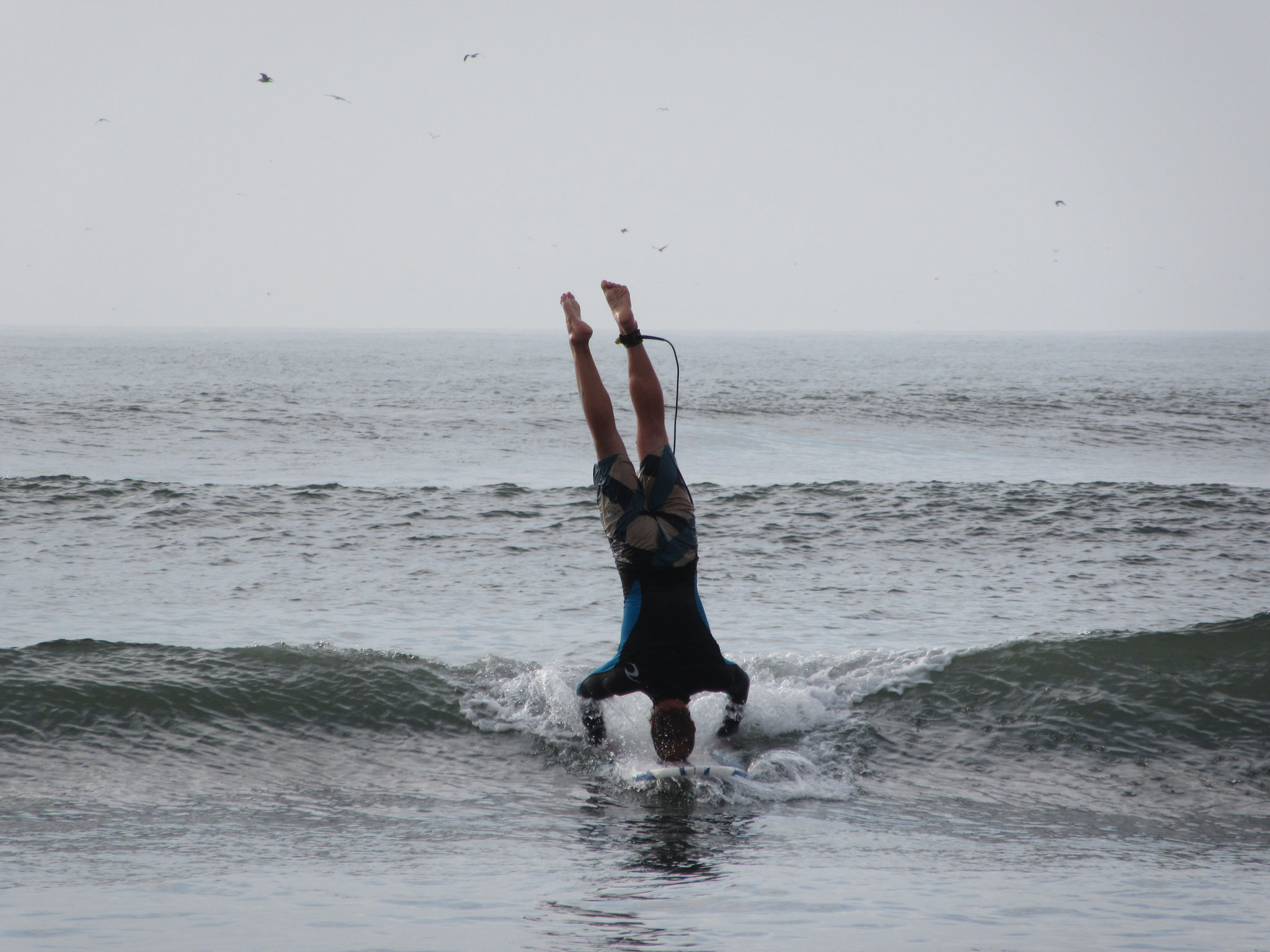 Longboarden in Huanchaco