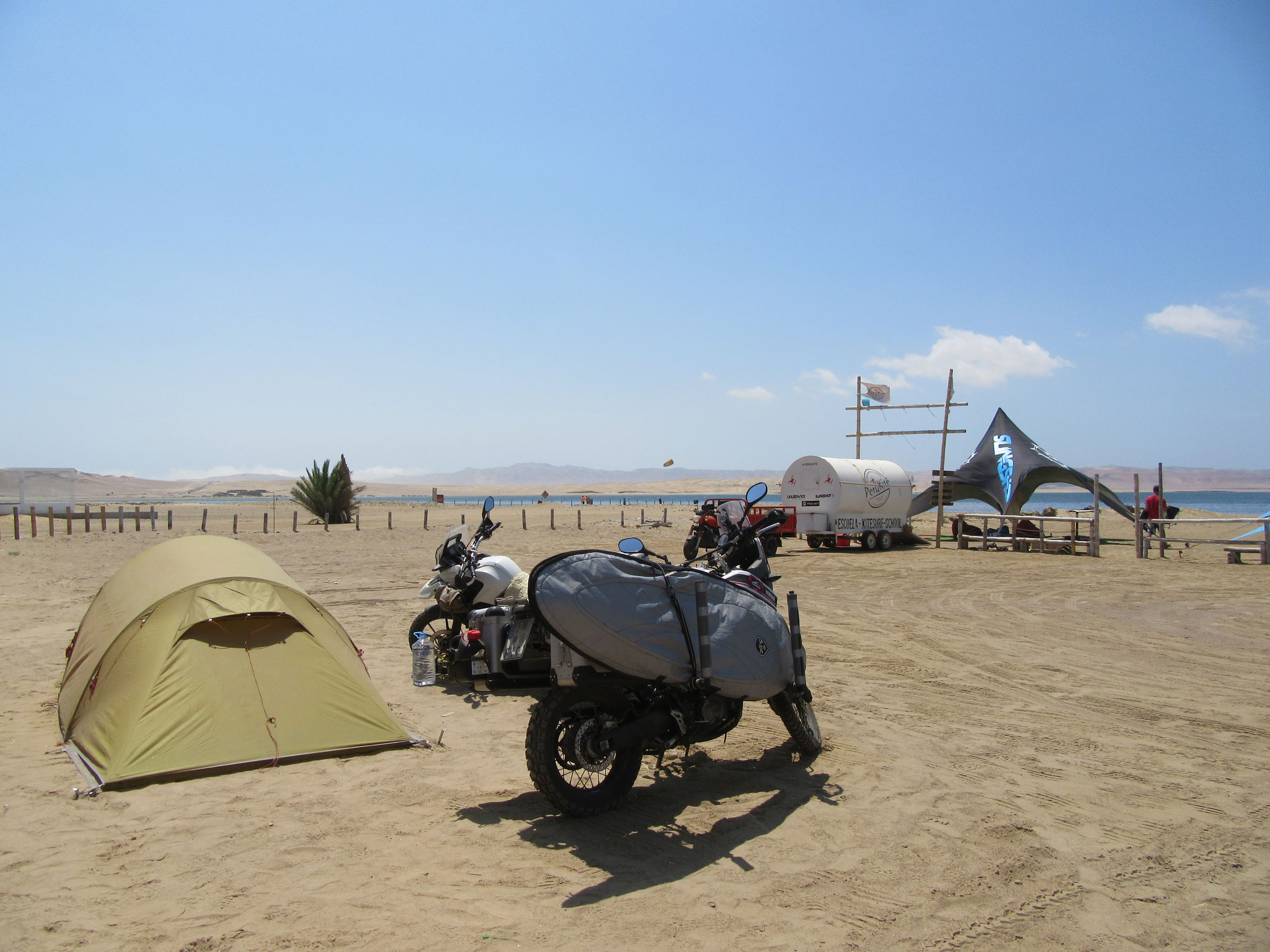 Camping am Kitespot Paracas