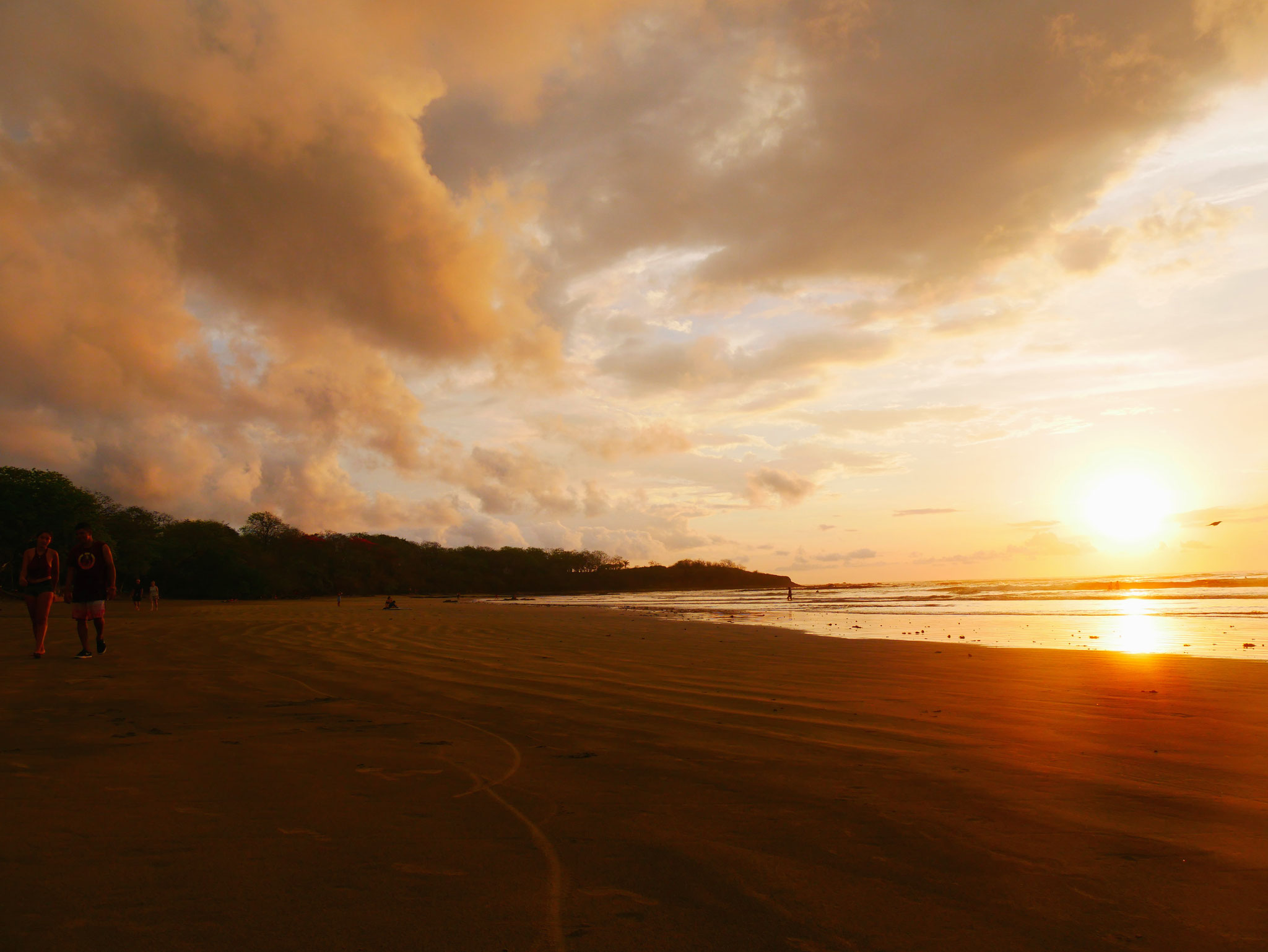 Sonnenuntergang in Tamarindo