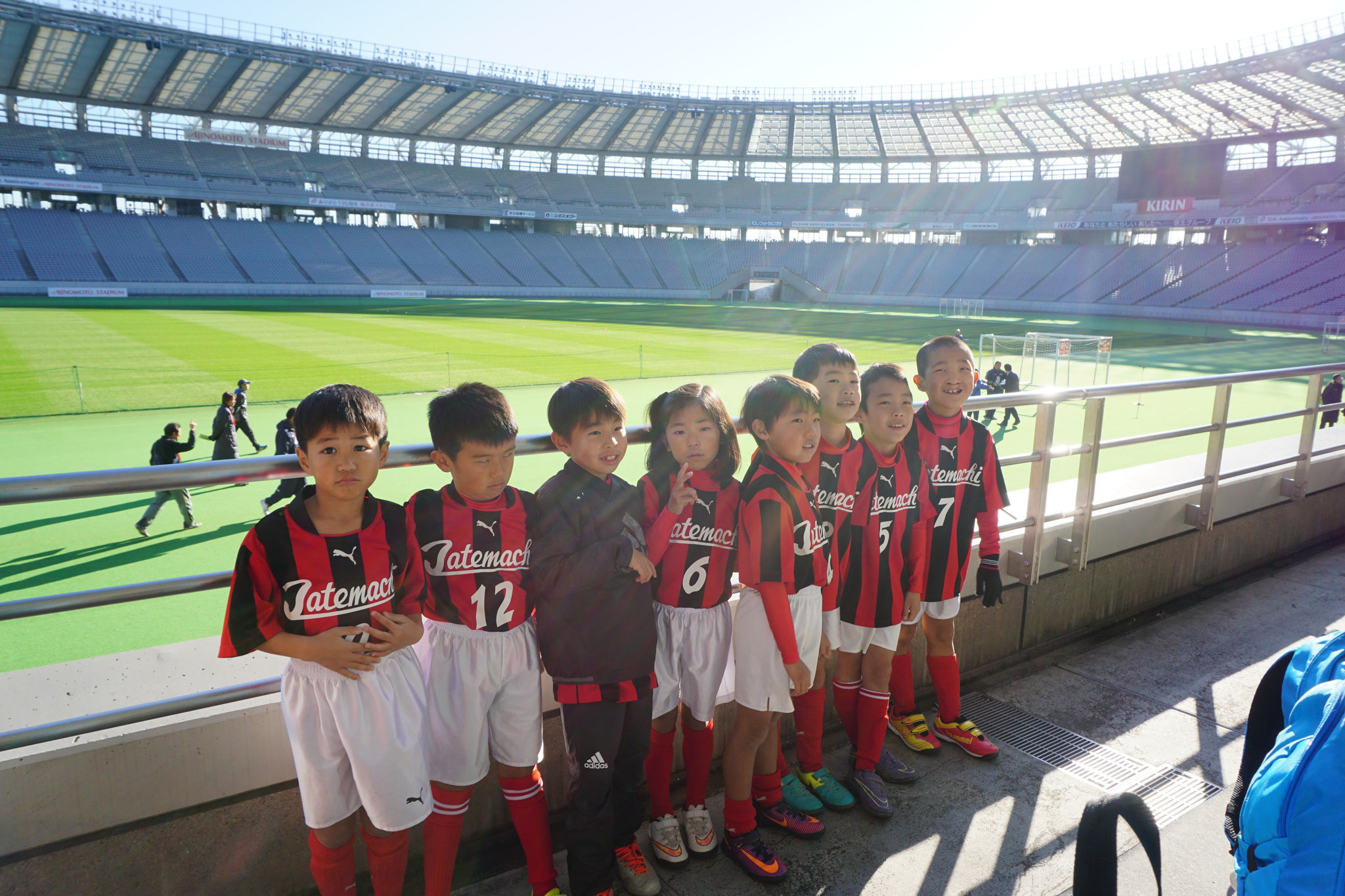 2年生味スタサッカーフェスティバル