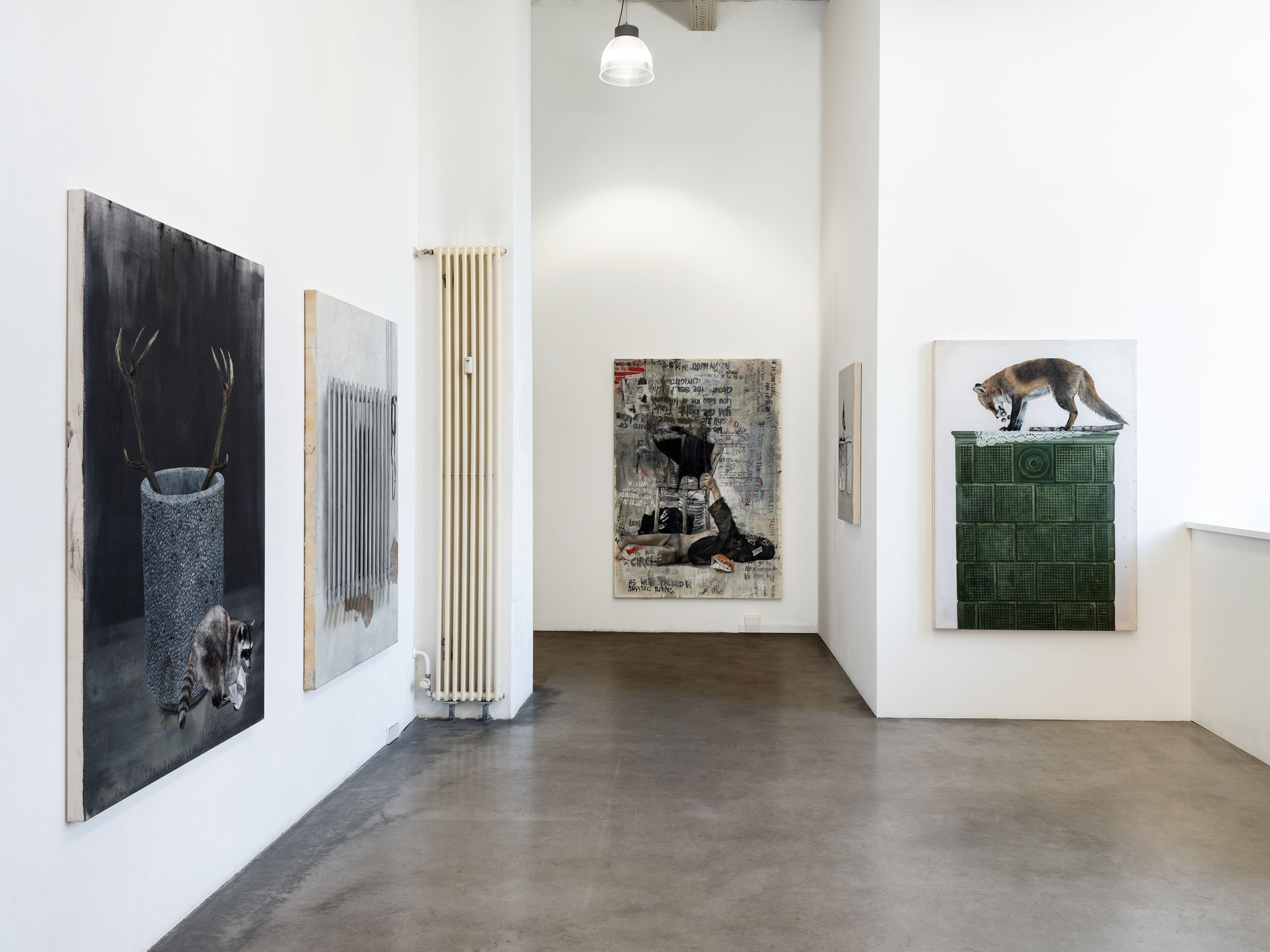 Crises. Me. A River. (Galerie Hollstein Von Mueller, Hamburg, 2025, Photography © Fred Dott)