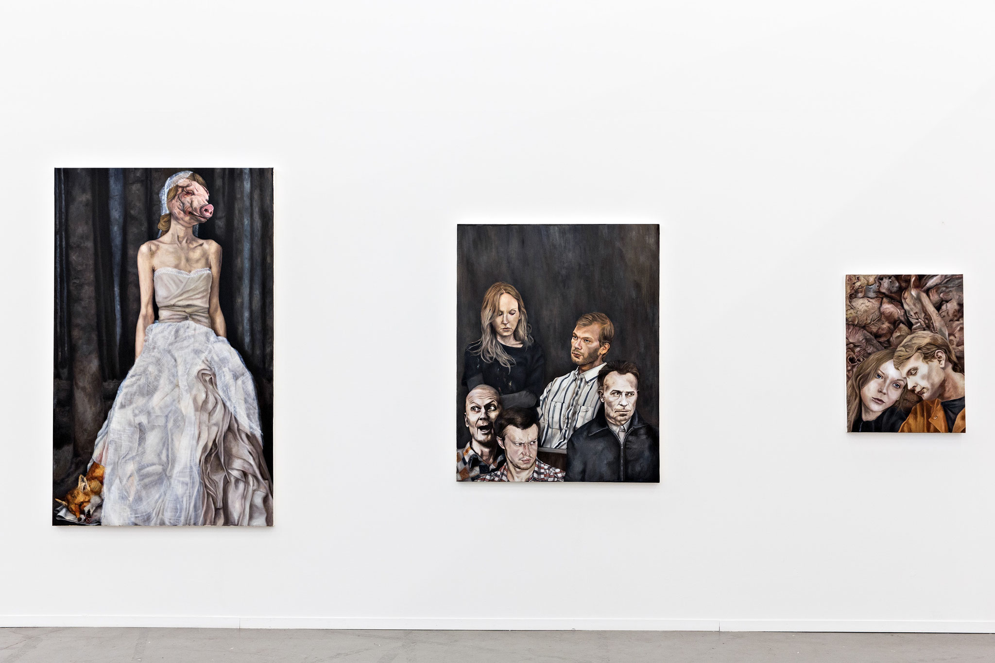 MALEREI, BÖSE . 2015 . Kunstverein Hamburg . Photography © Fred Dott
