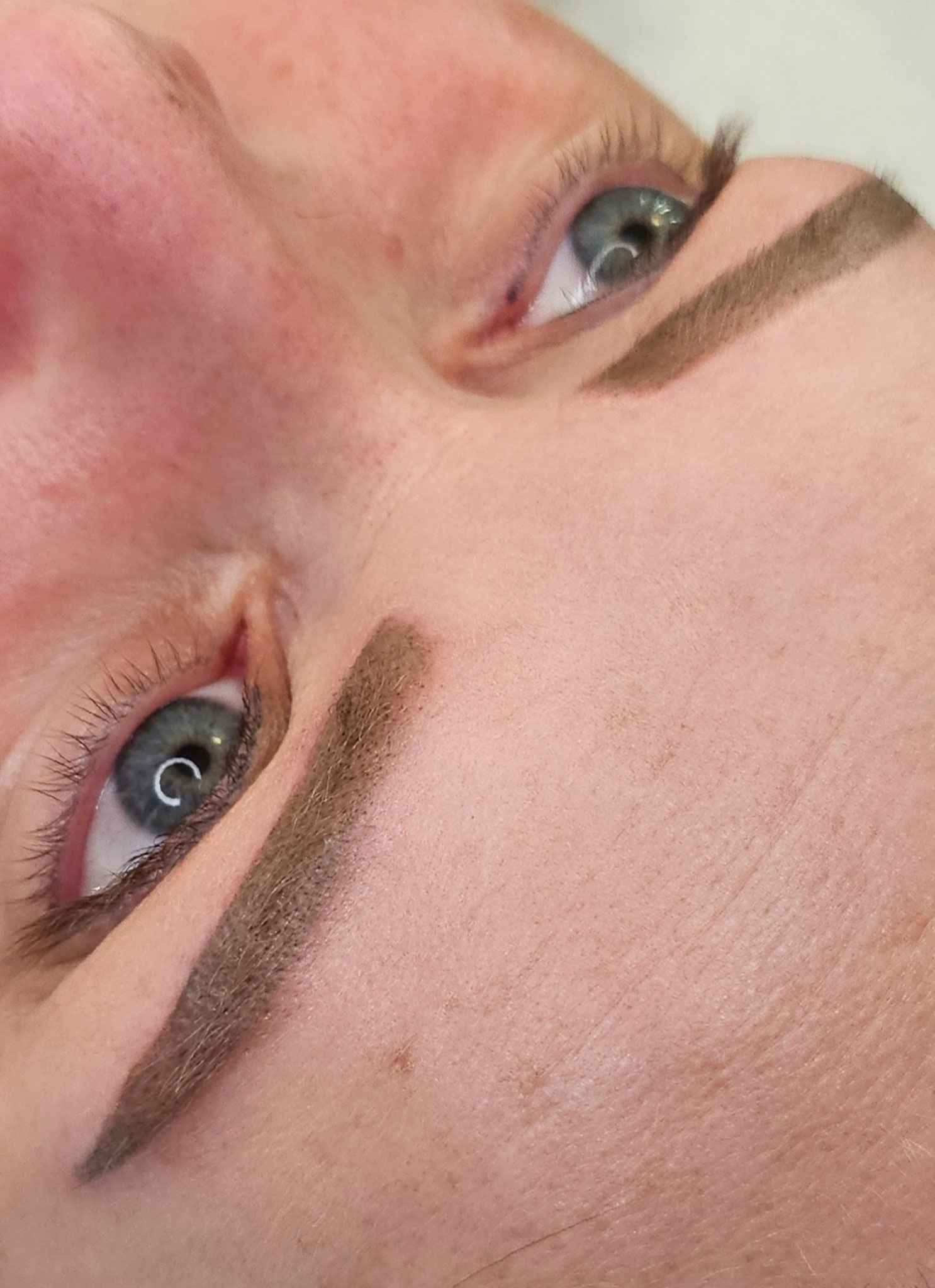 Powder Brows frisch pigmentiert