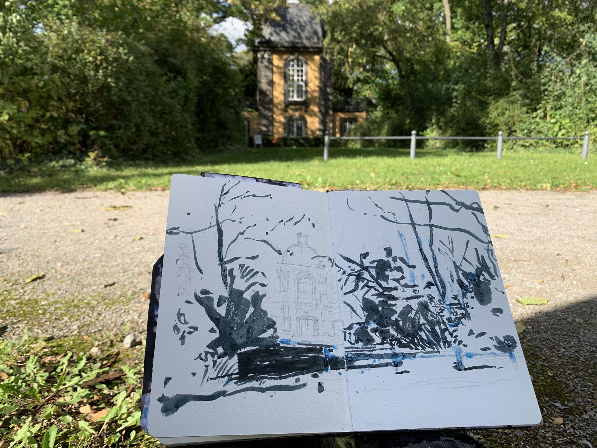 Küchengarten-Pavillon | Lindener Bergfriedhof 