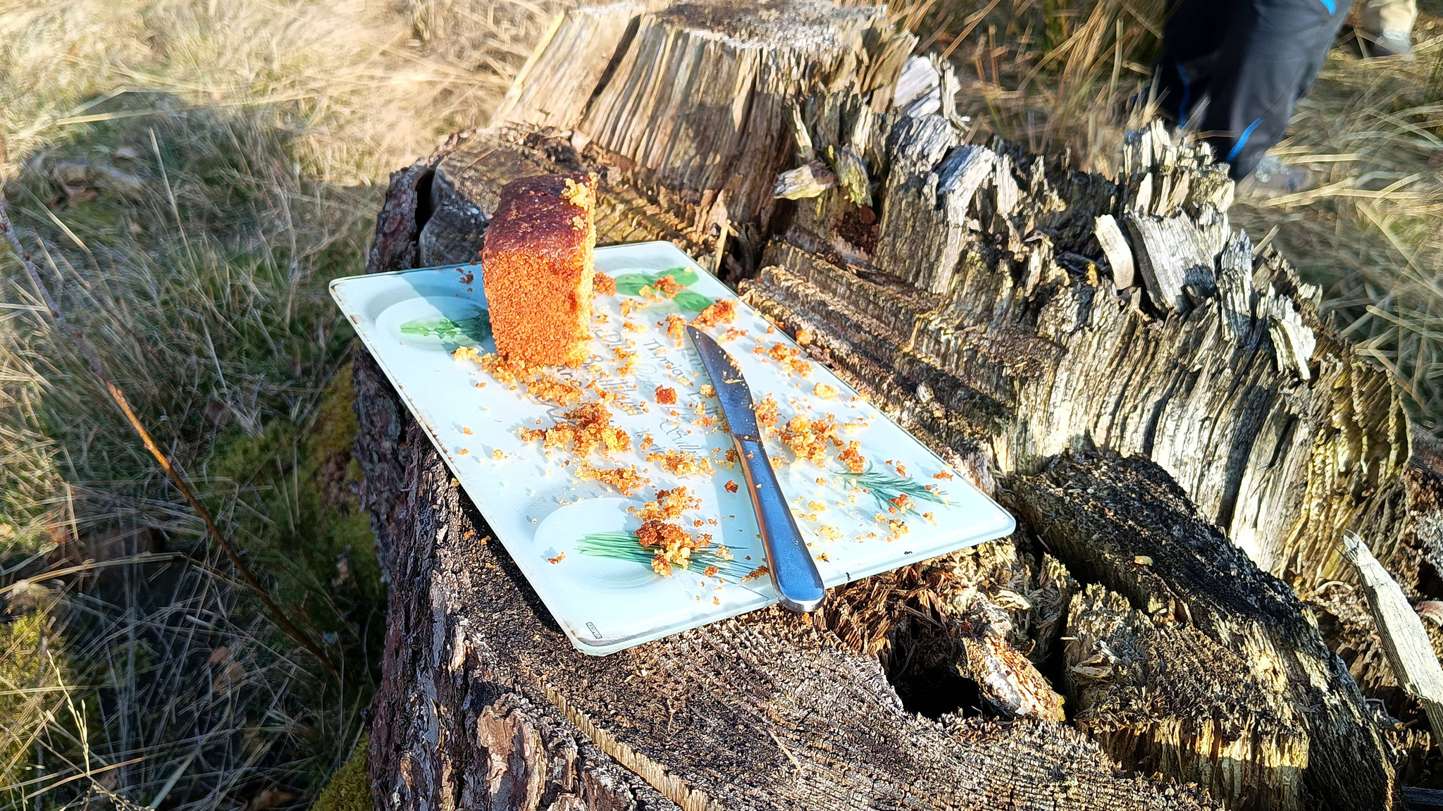 Ein Stärkung durfte auch nicht fehlen.