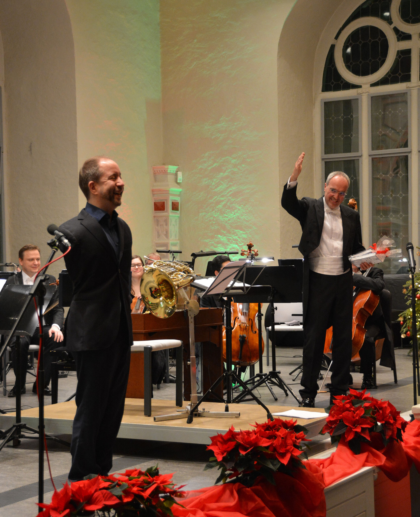 Felix Klieser und Christian Fitzner (Konzertfoto: Petra Giesecke)