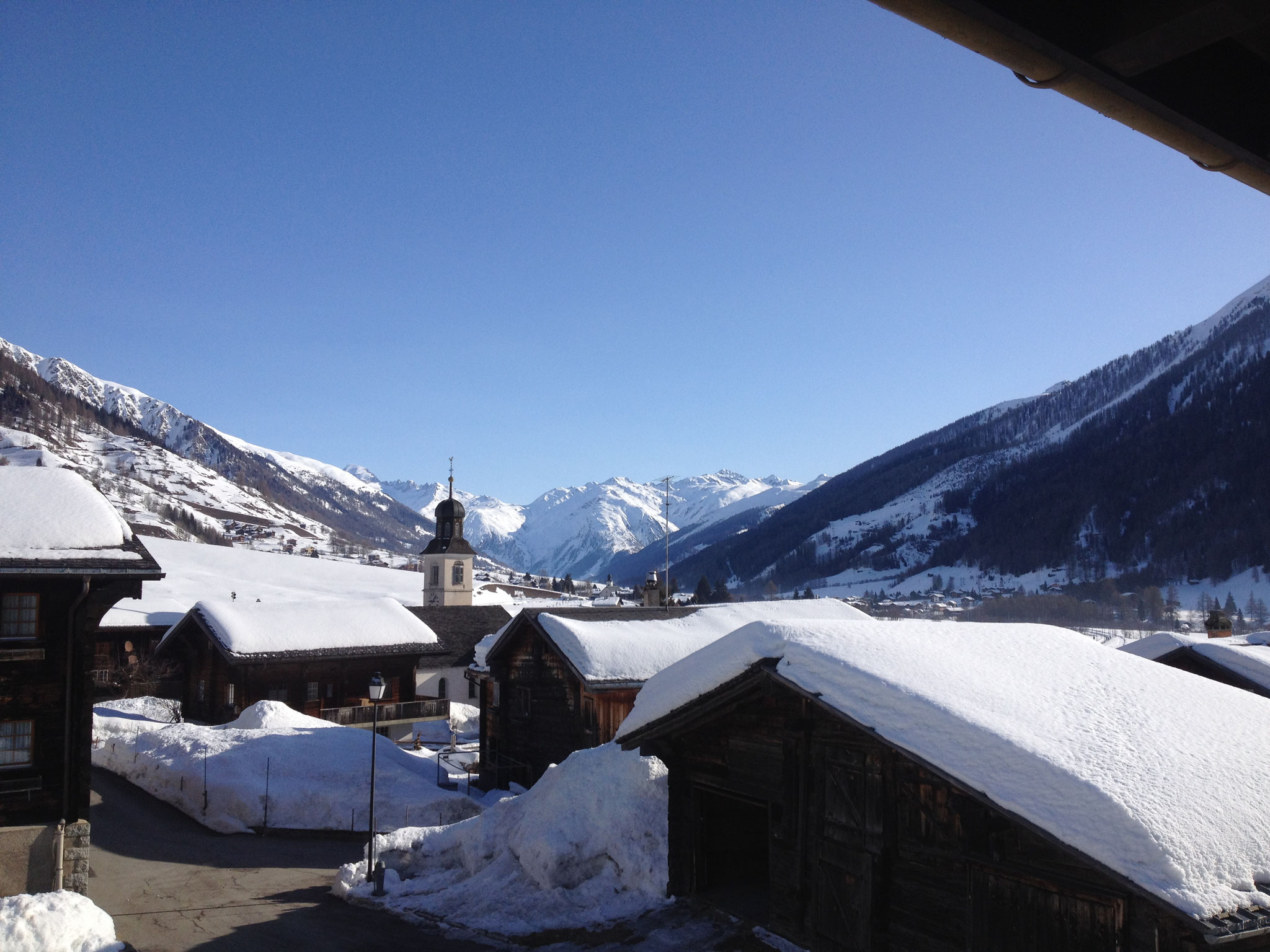 Ausblick Chalet Enzian, Terasse