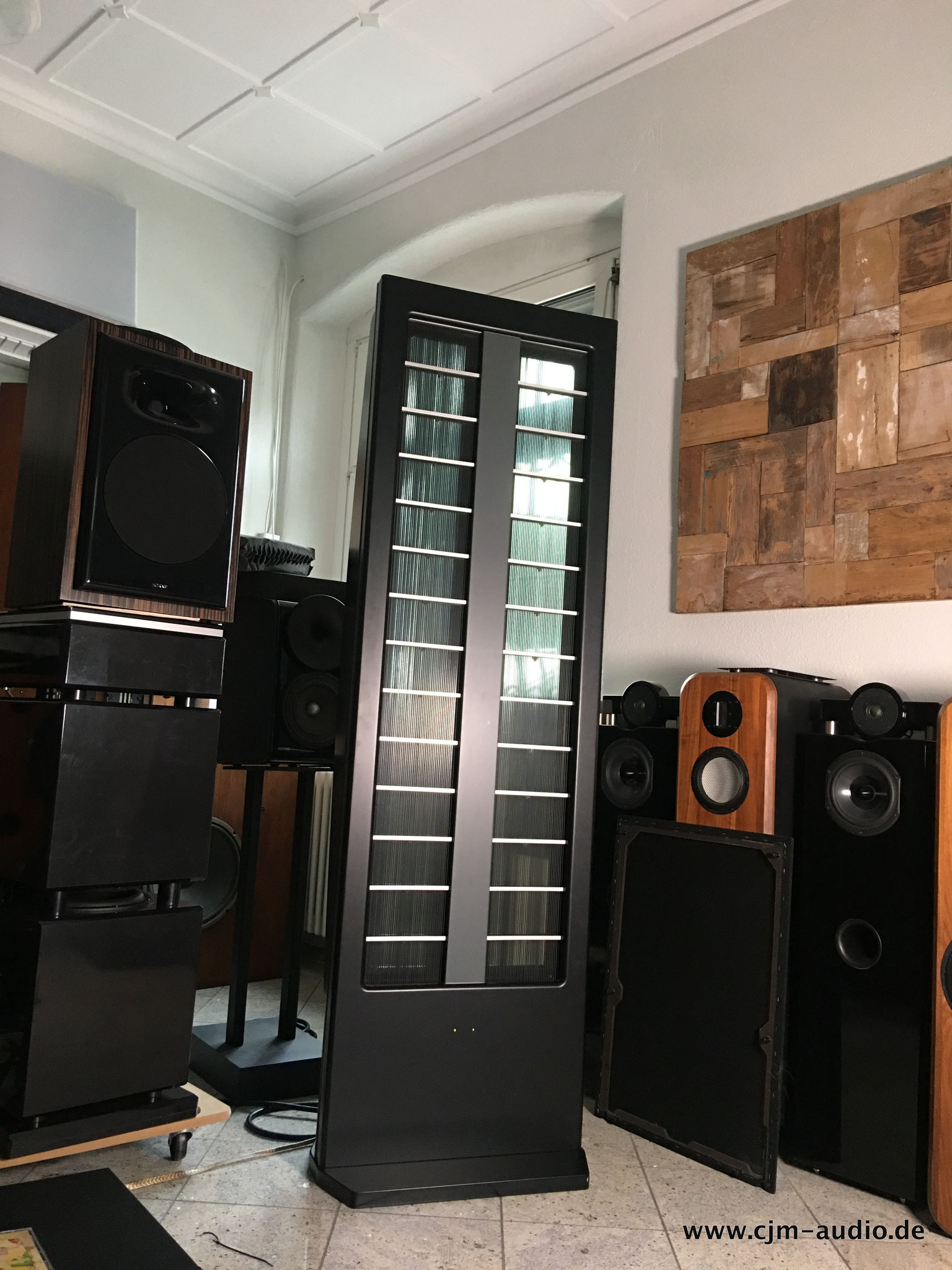 Audiostatic elektrostatischer Lautsprecher cjmaudio High End