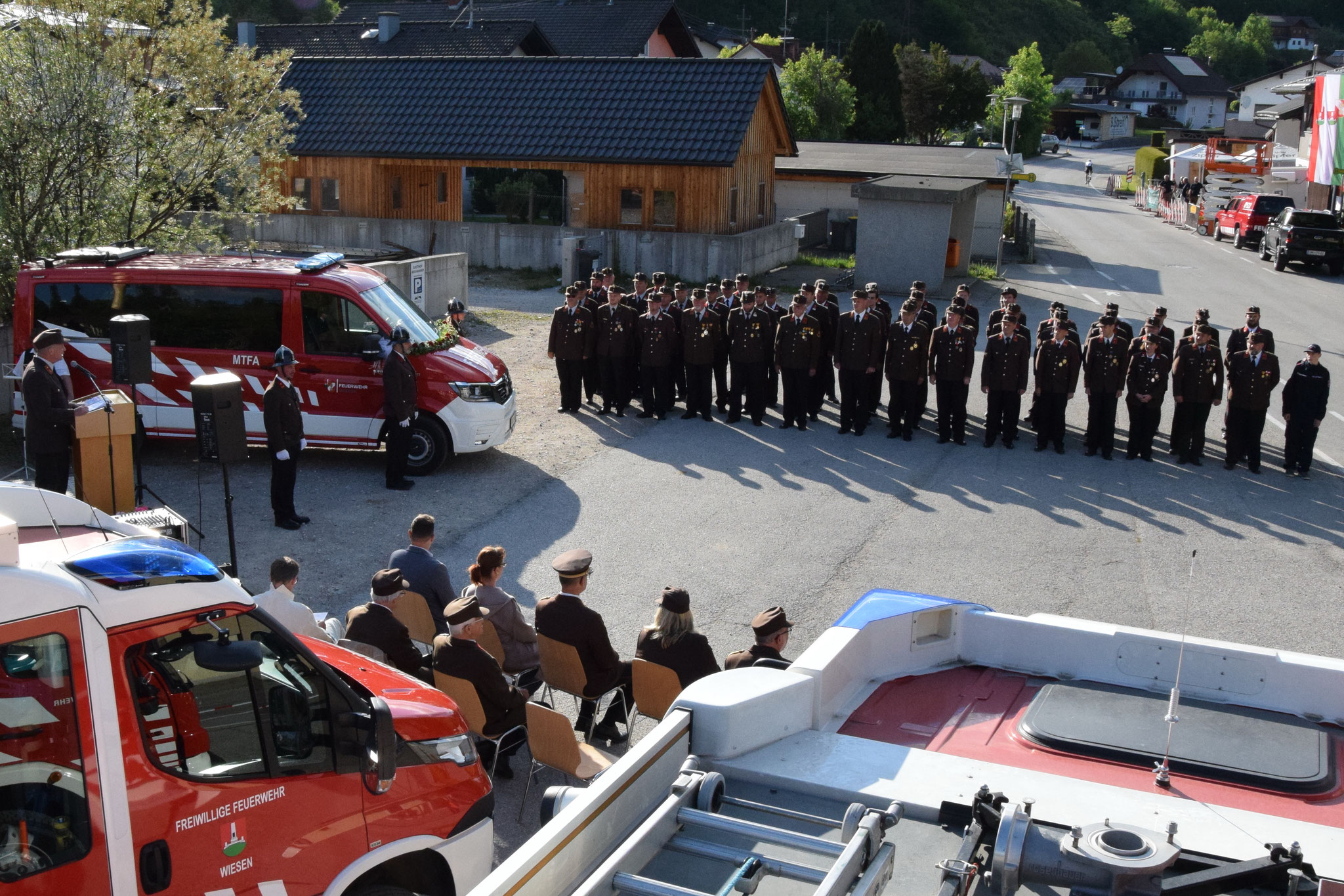 12 - FF Wiesen on Fire