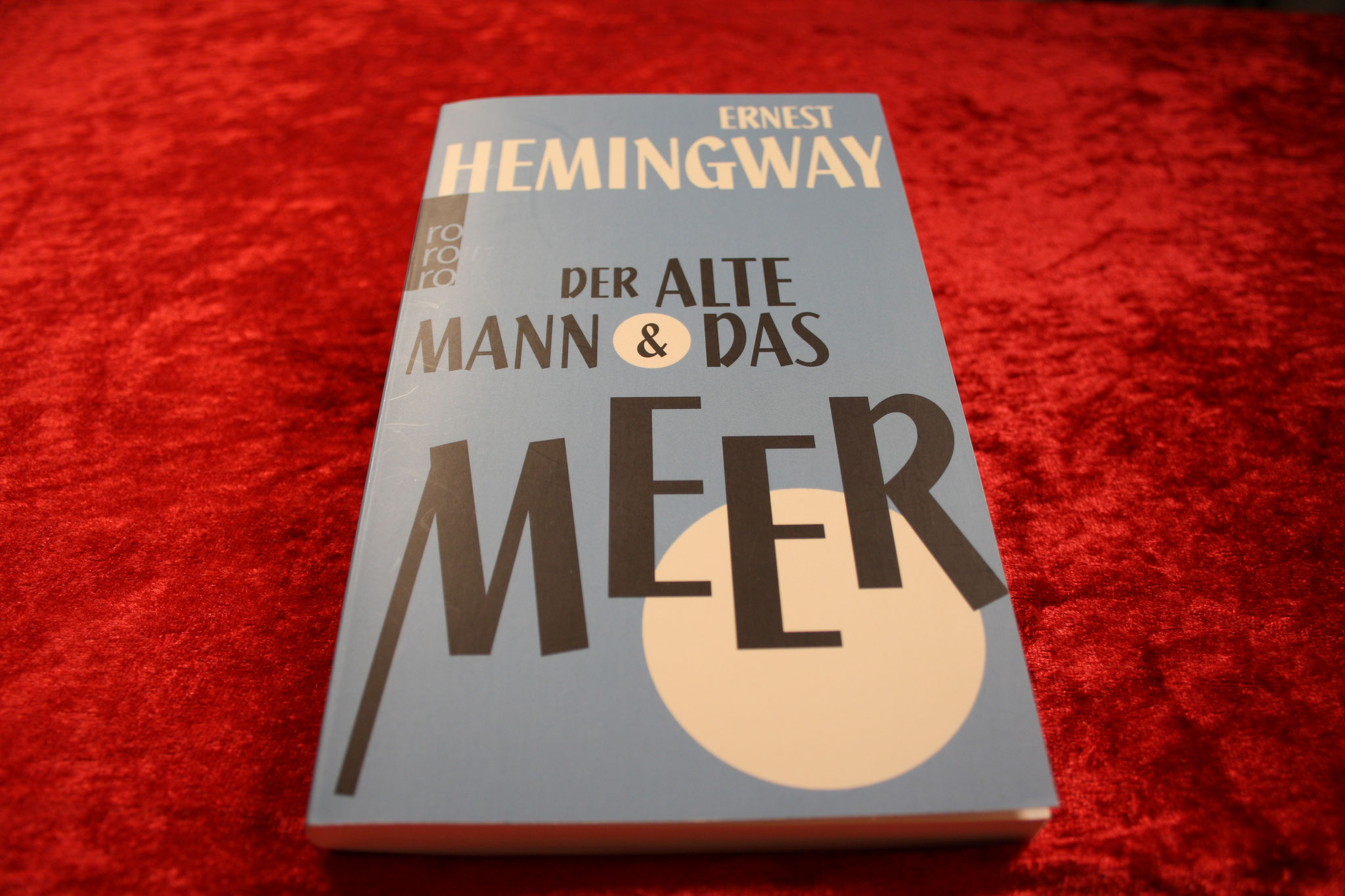 Cover, Ernest Hemingway, Der alte Mann und das Meer, Foto: Helge Stroemer