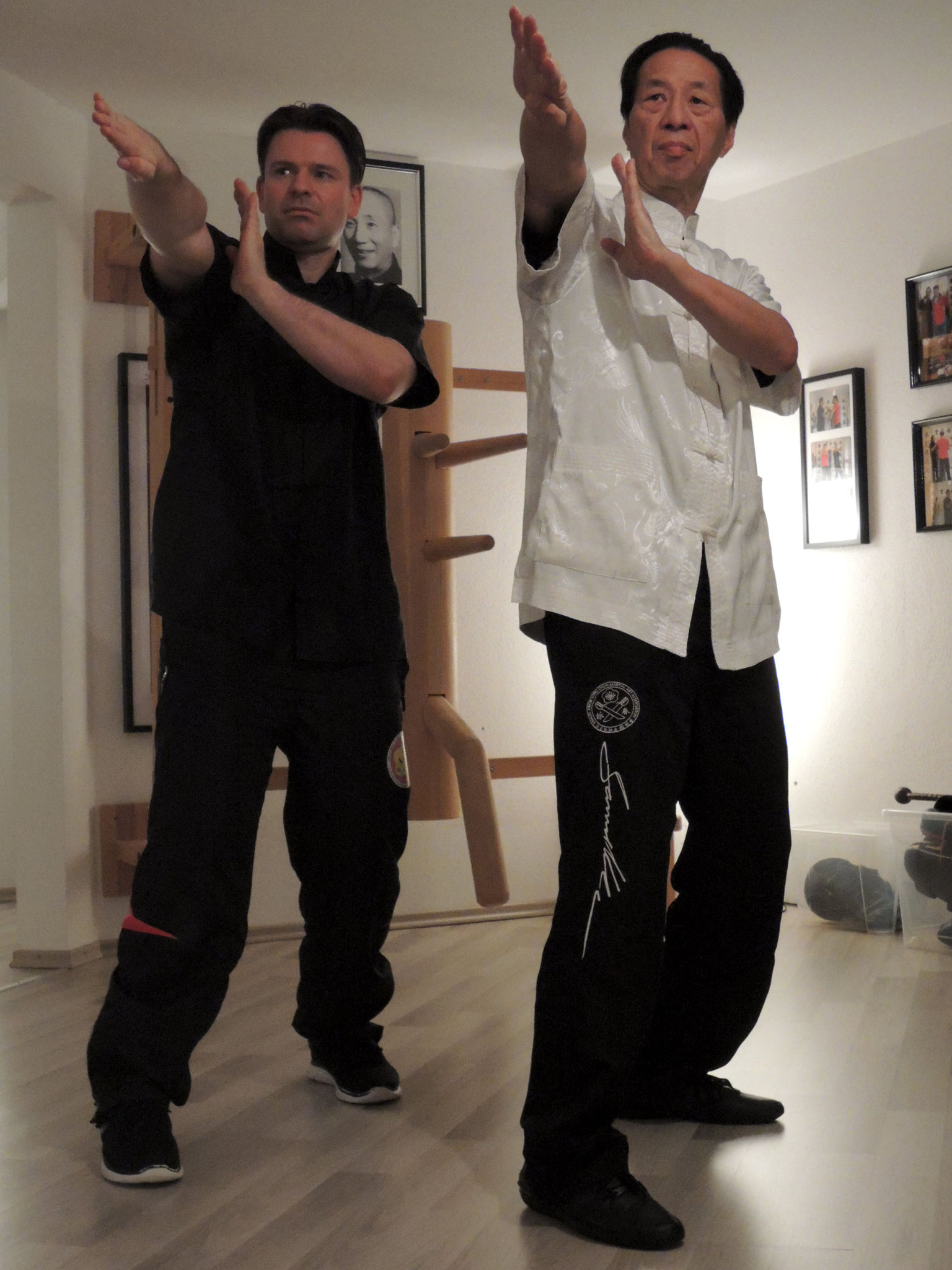 Markus Schinhammer und Samuel Kwok private Training