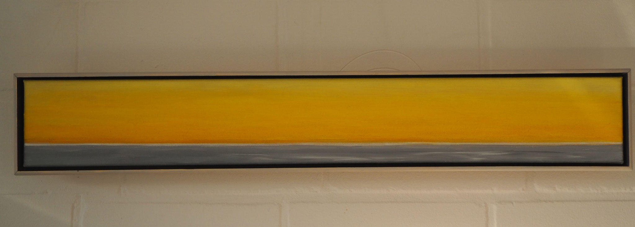 Grenen impressions 2 acryl on canvas  10 cm / 70 cm