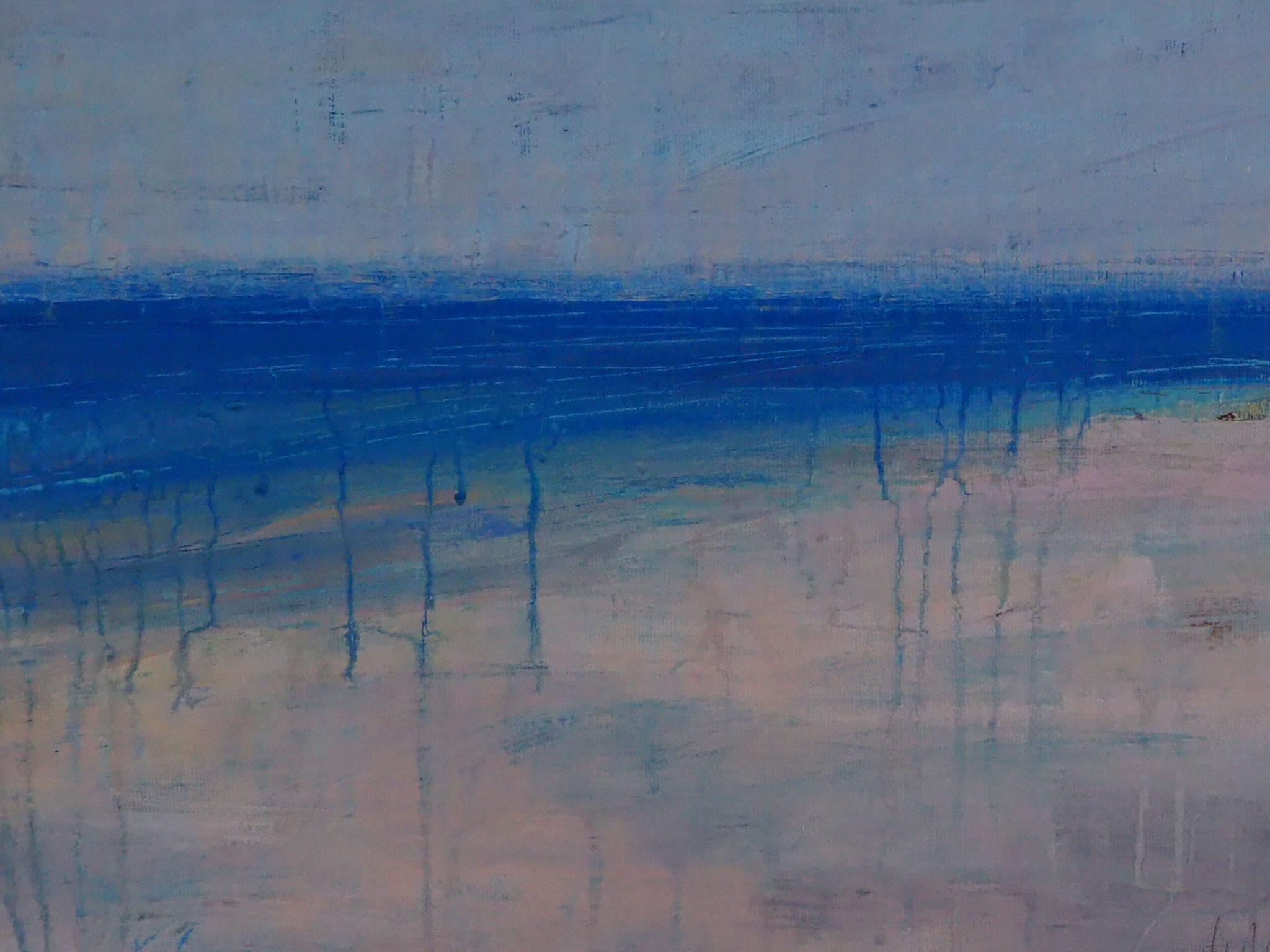Grenen 2022-16  acryl on canvas  50 cm / 35 cm