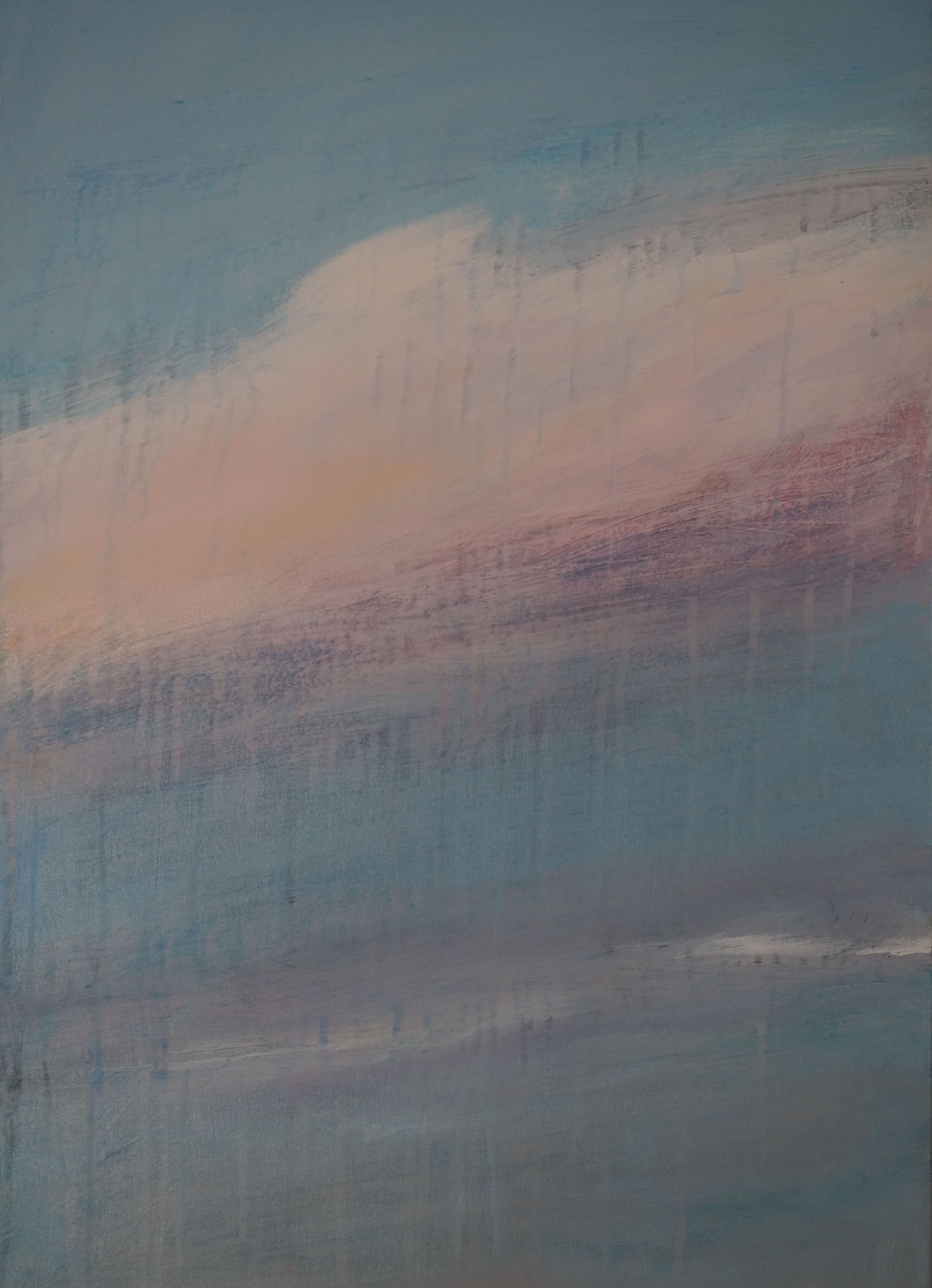 sky walk 1  acryl on canvas  50 cm / 70 cm