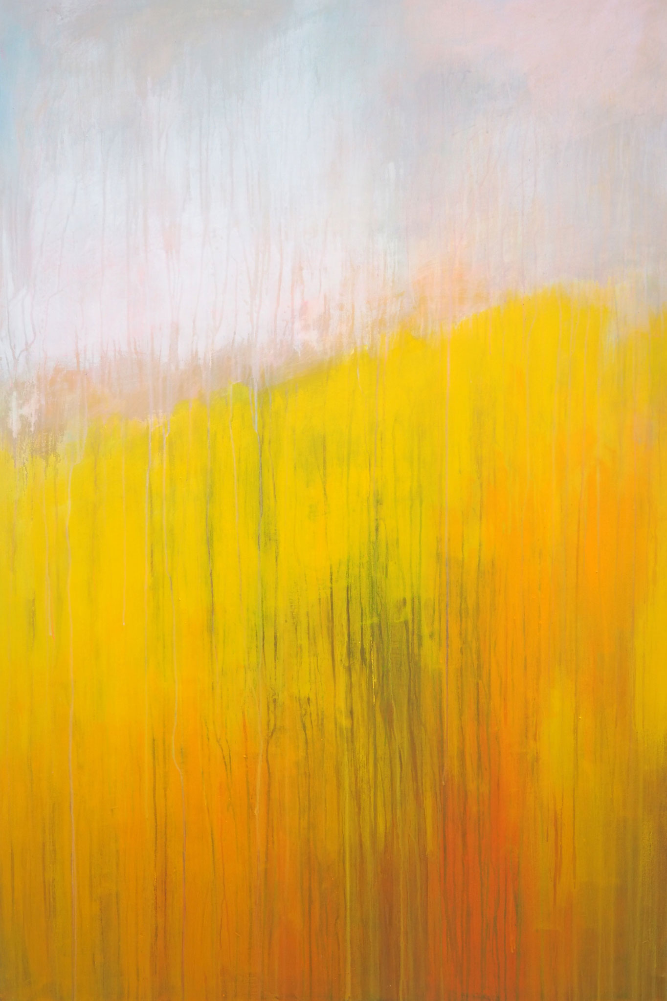 summer's brightness acryl on canvas  150 cm / 100 cm