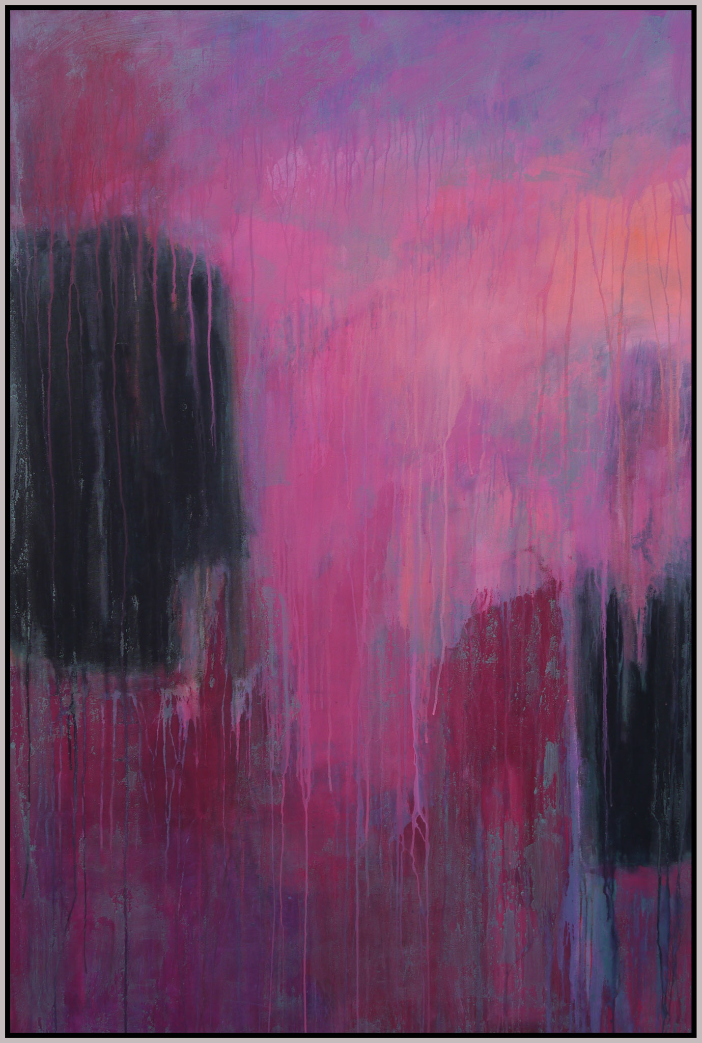 think pink II  canvas 150 cm / 100 cm