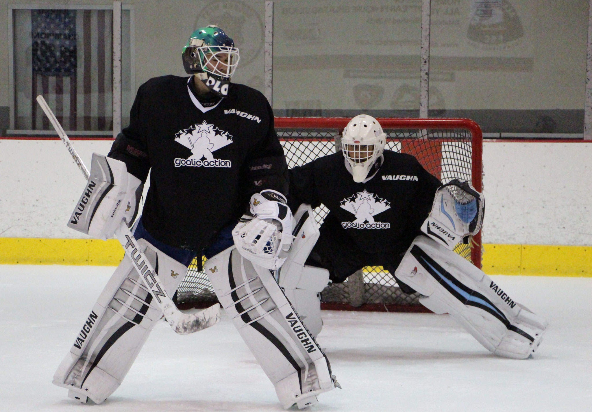 Ice Hockey Camps Goalie Action Switzerland and USA