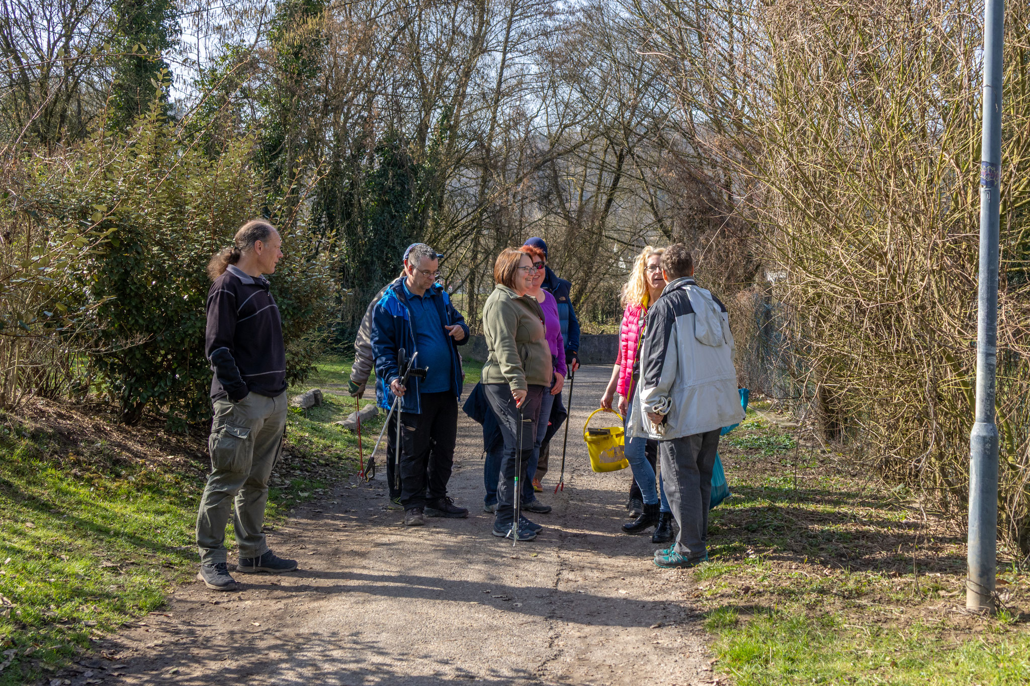 Andere Gruppen wie die "Geocacher" waren auch erfolgreich (Foto: H. Budig)
