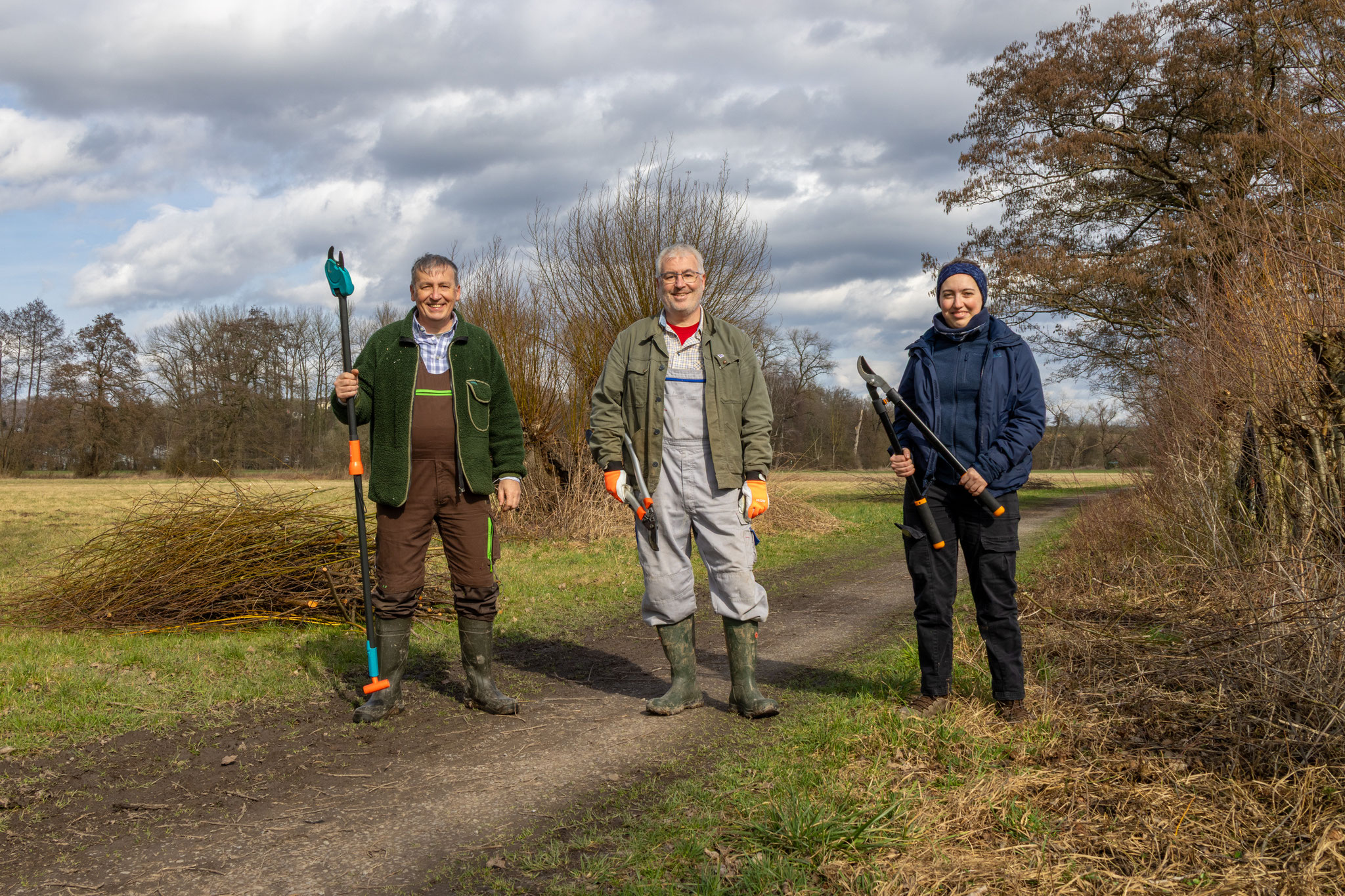 Motiviertes Team beim zweiten Termin (Foto: B. Budig)