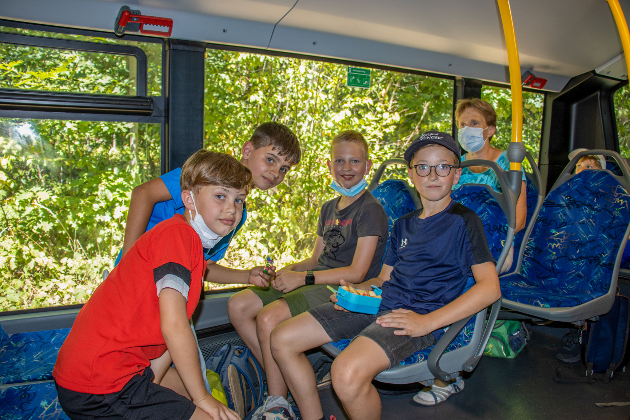 Mit vielen Eindrücken im Gepäck auf dem Rückweg (Foto: B. Budig)