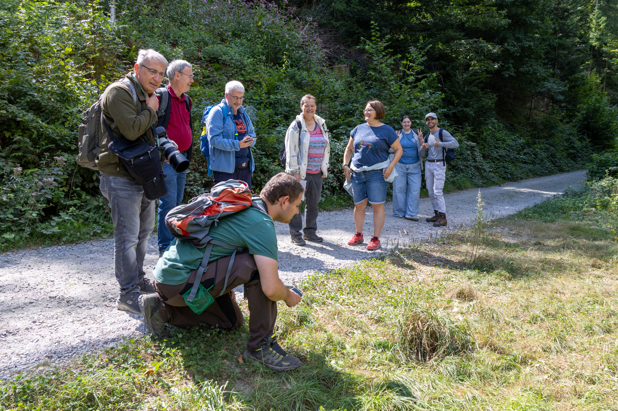 Was haben wir hier am Wegesrand entdeckt? (Foto: H. Budig)