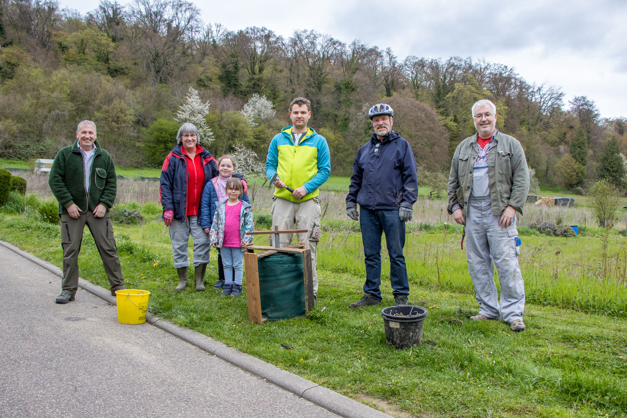 Helferinnen und Helfer (Foto: B. Budig)