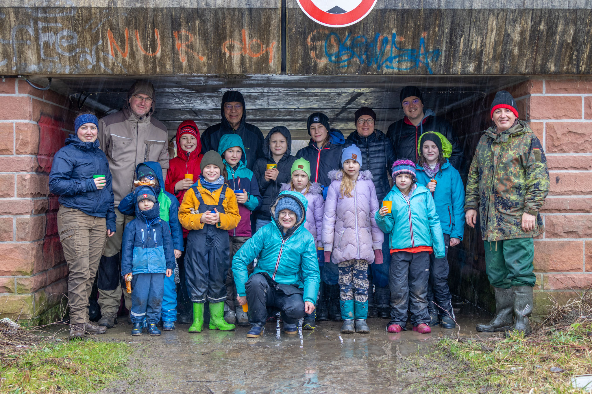 Vielen Dank an die tapferen Helferinnen und Helfer (Foto: B. Budig)