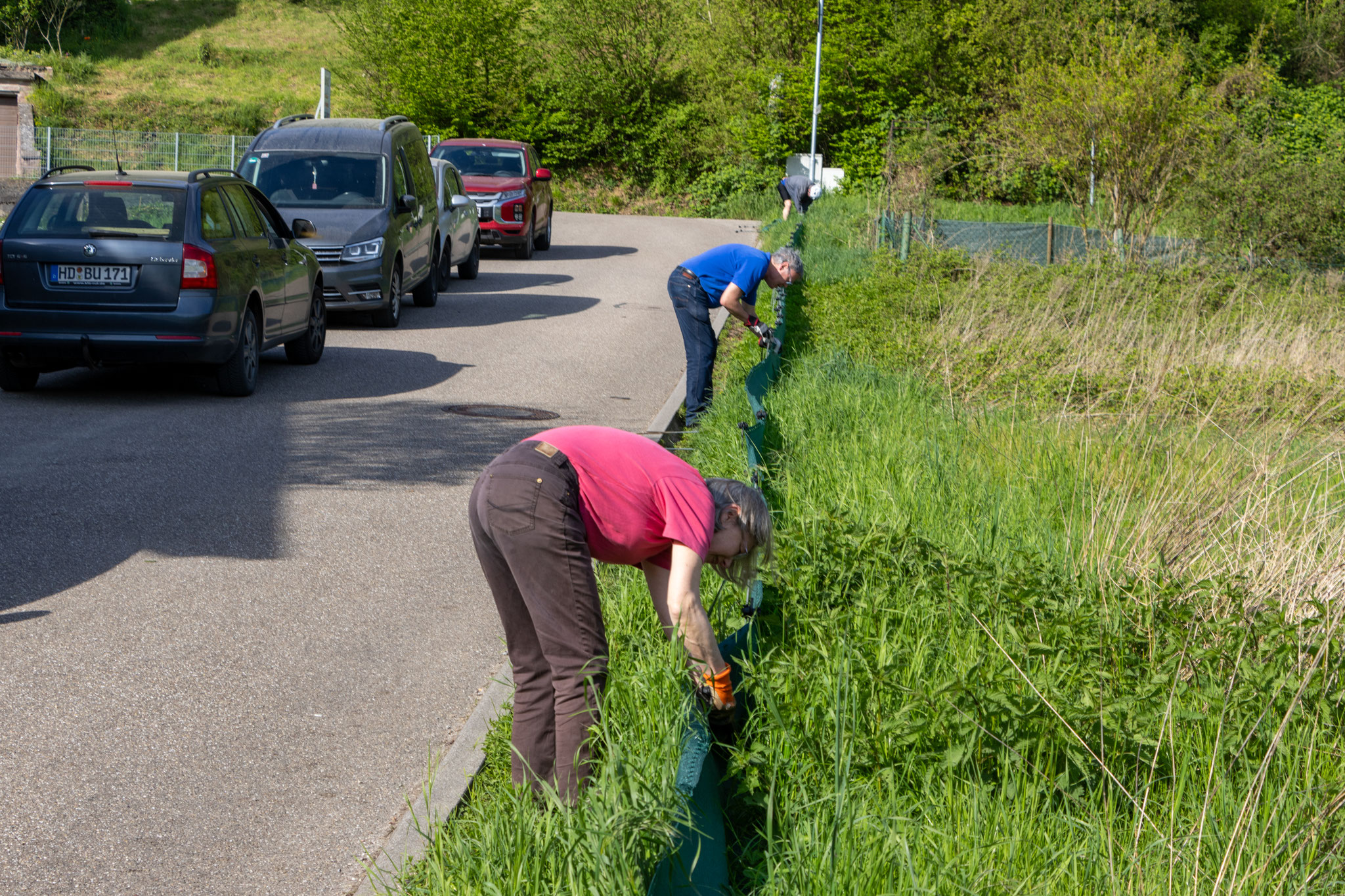 Zusammen geht es schneller! (Foto: B. Budig)