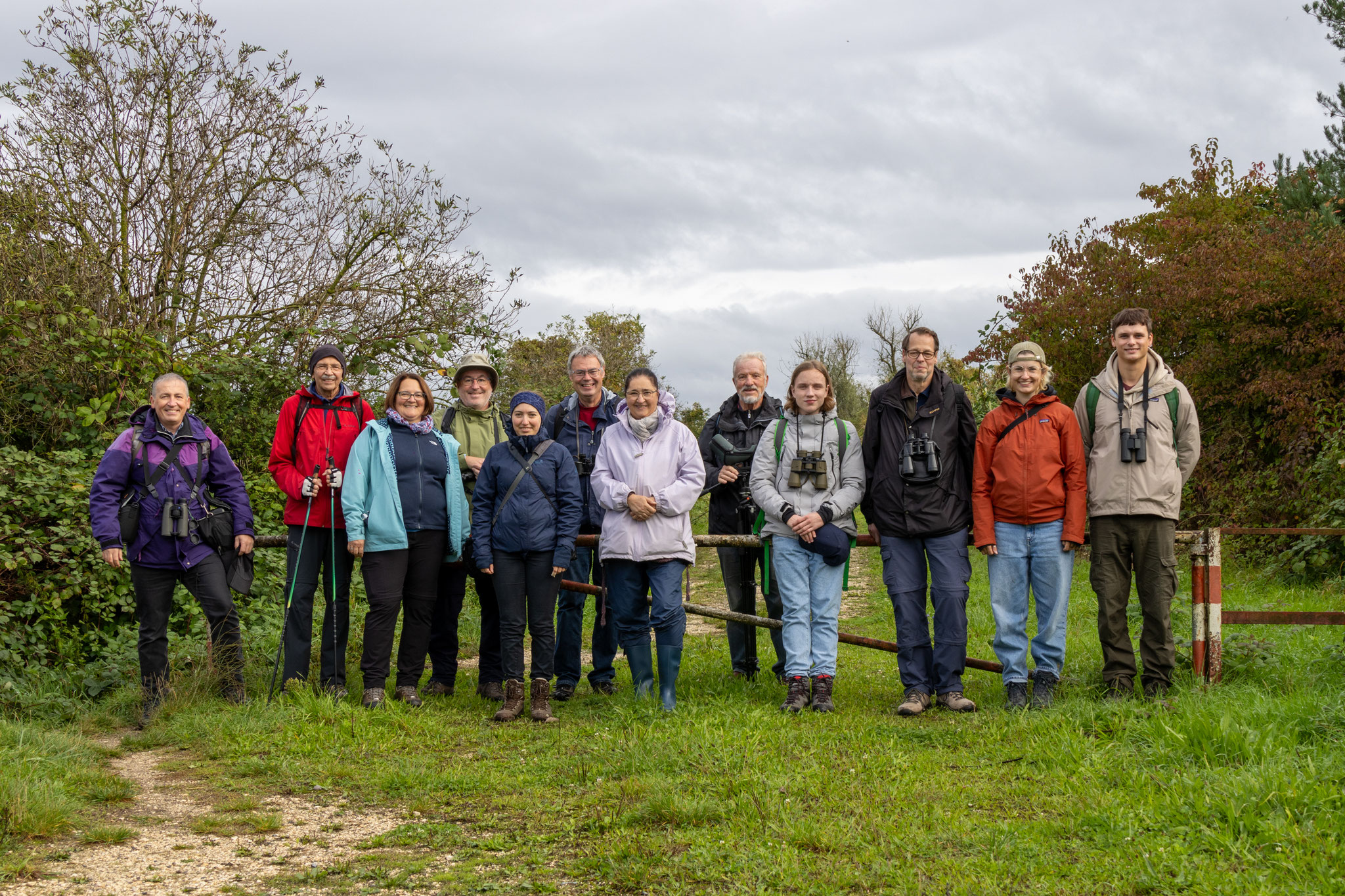 Teilnehmer und Teilnehmerinnen unserer Exkursion (Foto: B. Budig)