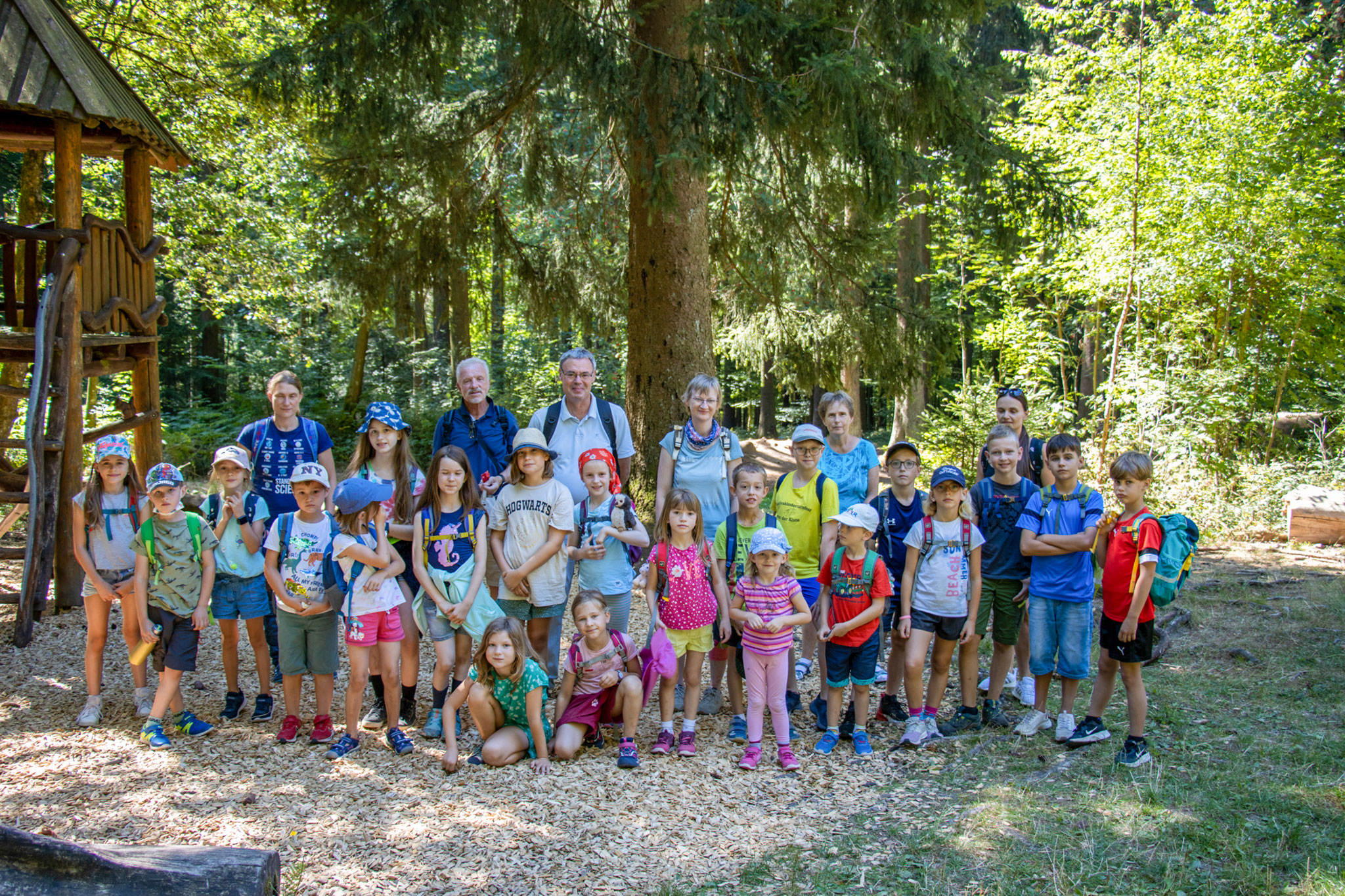 Teilnehmer des Ferienprogramms (Foto: B. Budig)