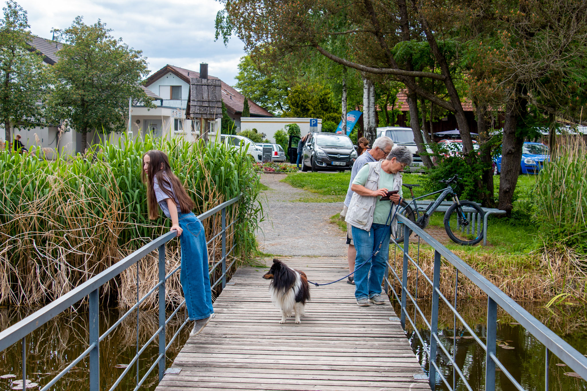 Spaziergang in Bad Buchau (Foto: B. Budig)