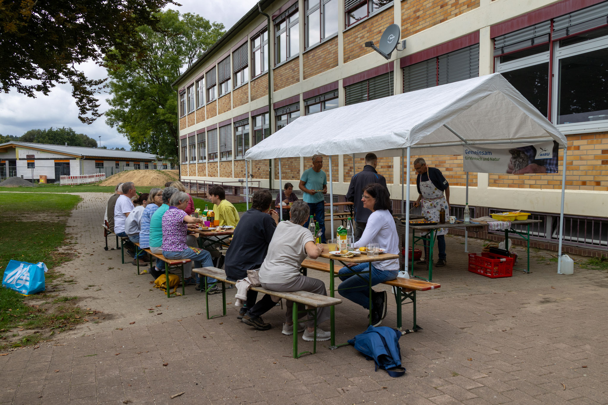 Gemeinsames Mittagessen (Foto: Henrike Budig)