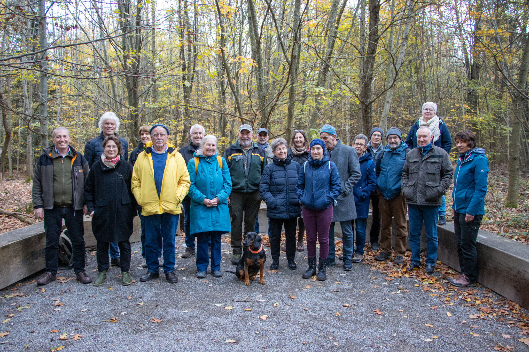 Teilnehmerinnen und Teilnehmer des Ausflugs (Foto: B. Budig)