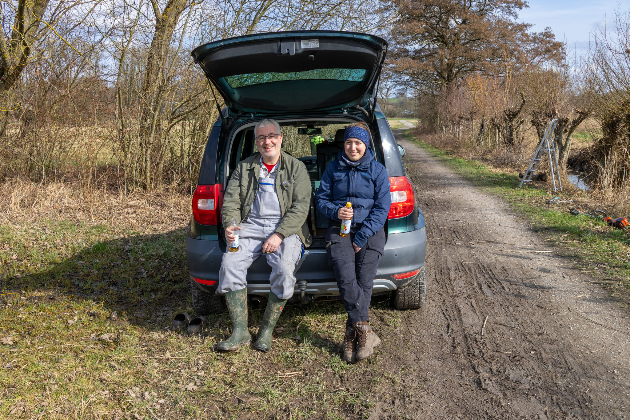 Kurze Pause (Foto: B. Budig)